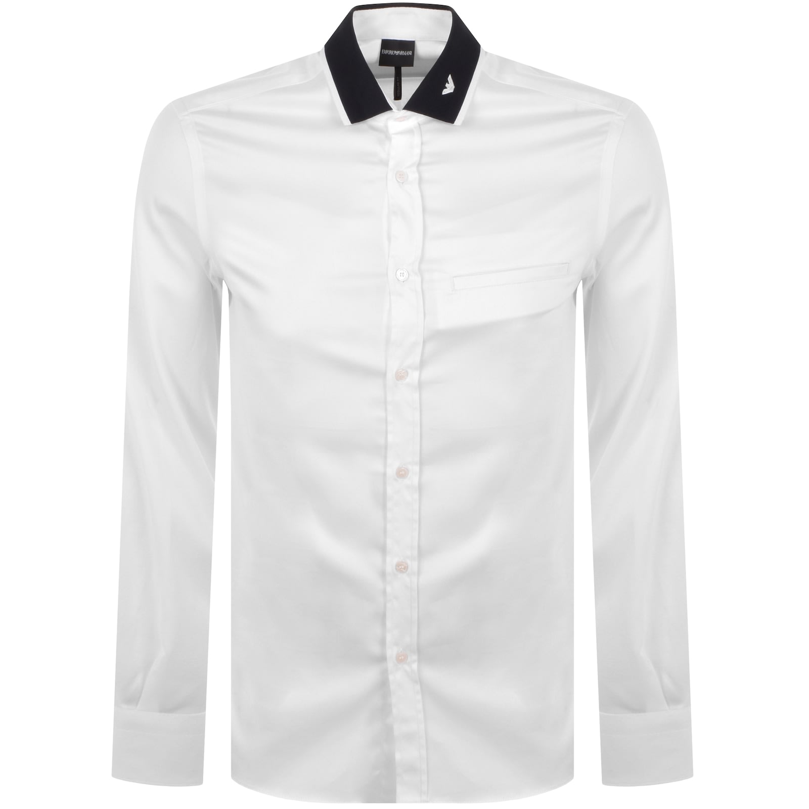 Emporio Armani Long Sleeve Shirt White