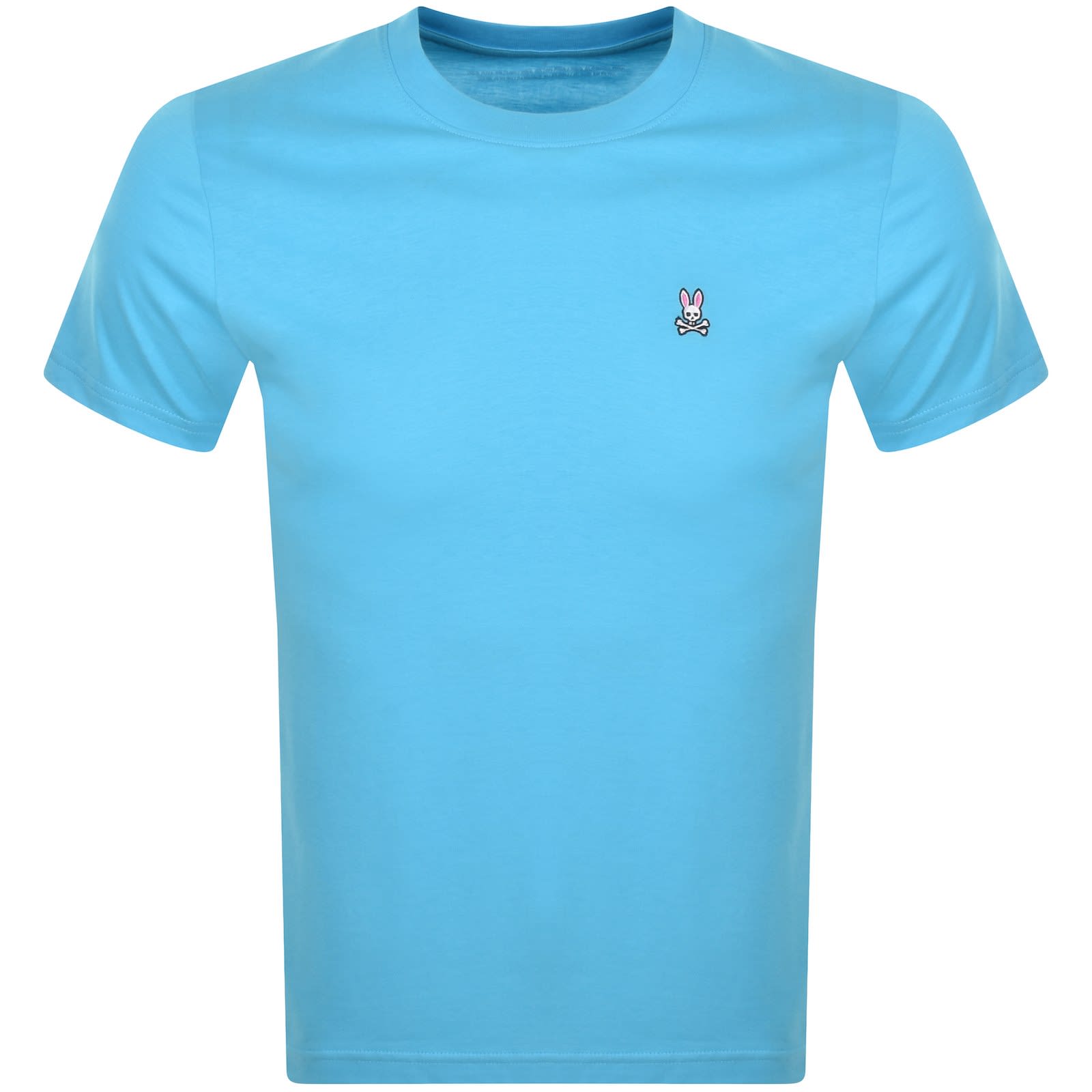 Psycho Bunny Classic Crew Neck T Shirt Blue | Mainline Menswear United  States