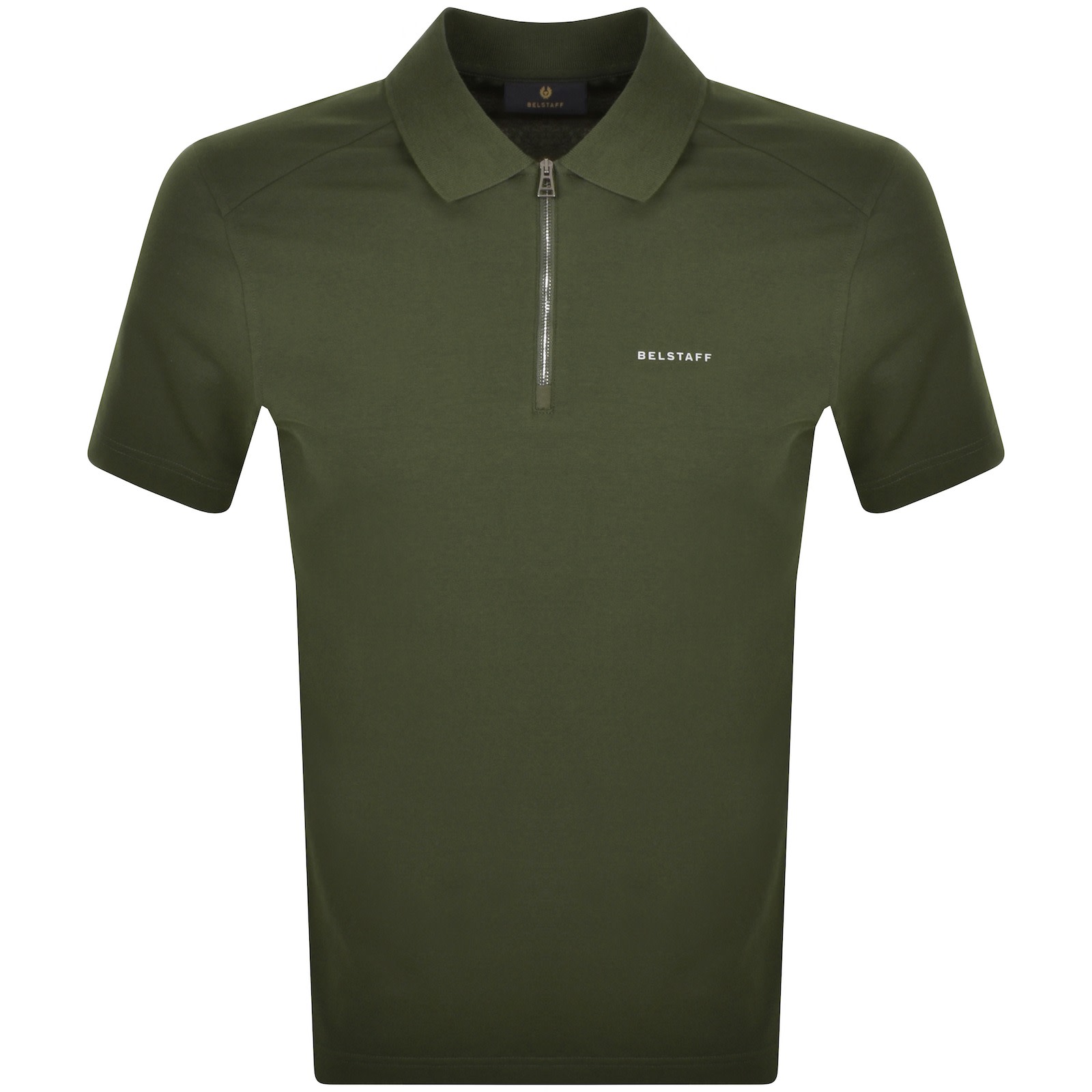 Belstaff Alloy Polo T Shirt Green Mainline Menswear Denmark
