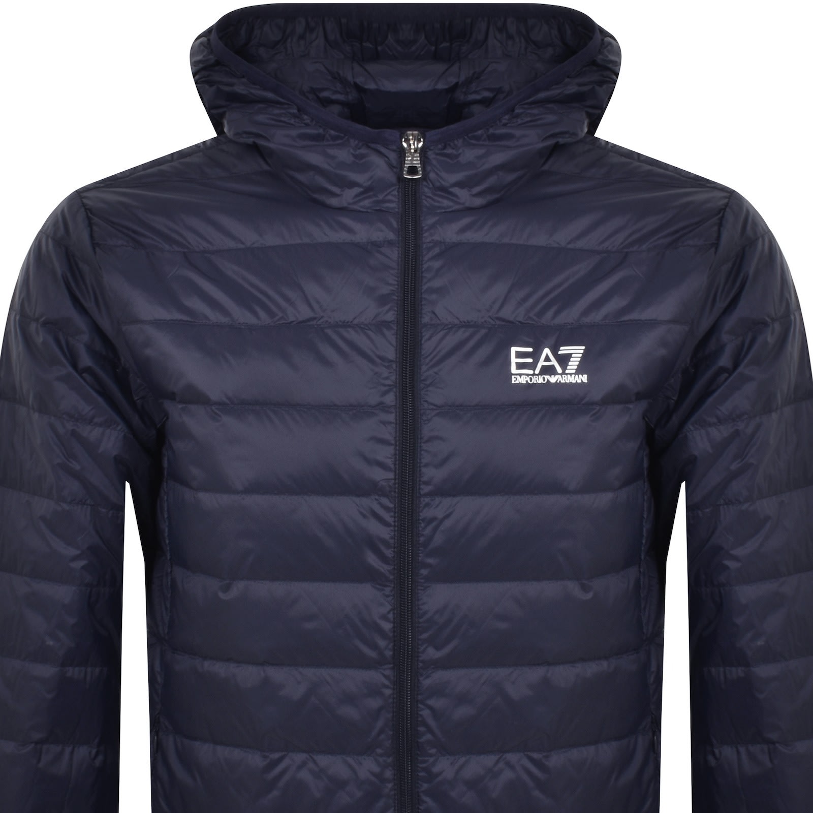 EA7 Emporio Armani Quilted Jacket Blue
