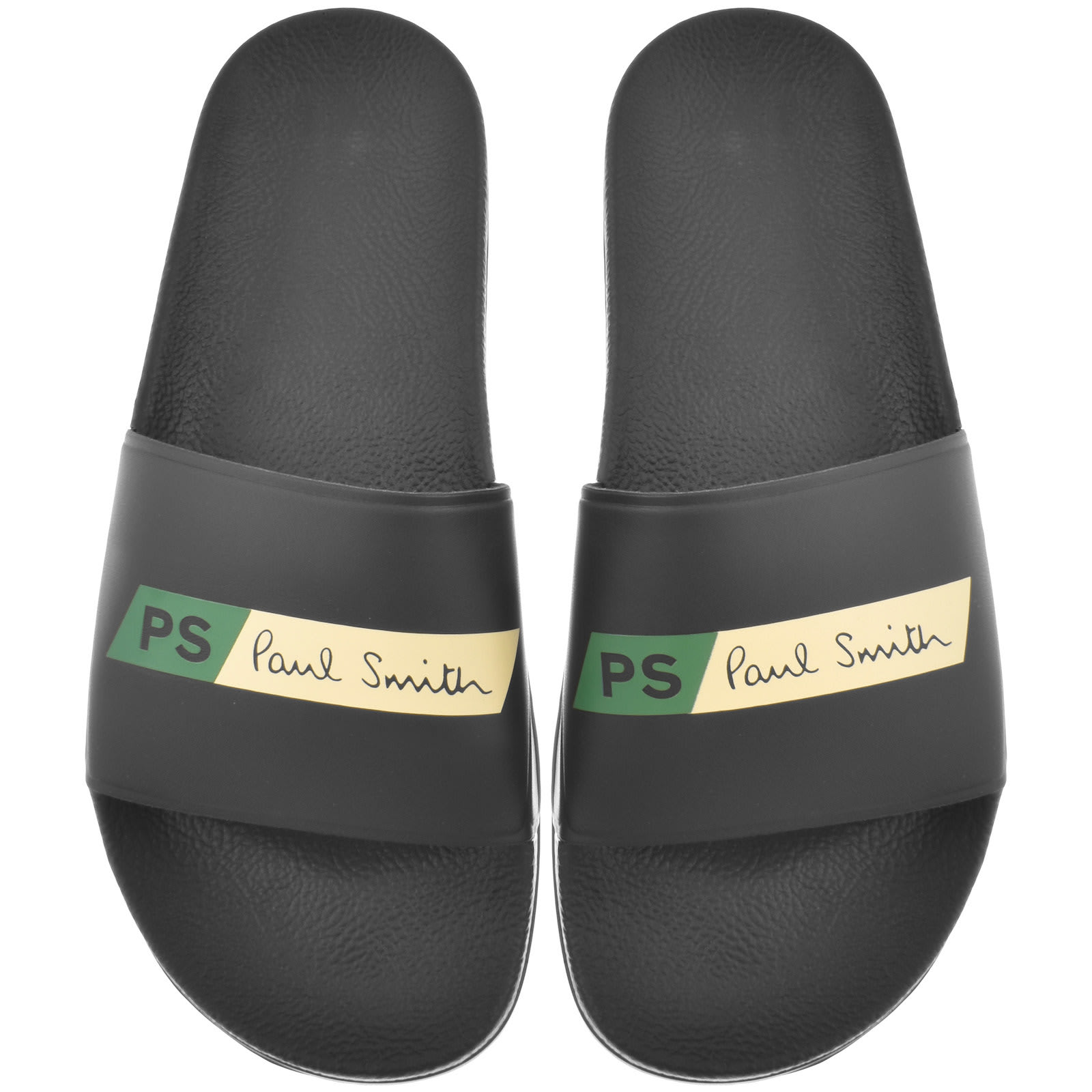 Paul Smith Nyro Tilted Logo Sliders Black Mainline Menswear Denmark