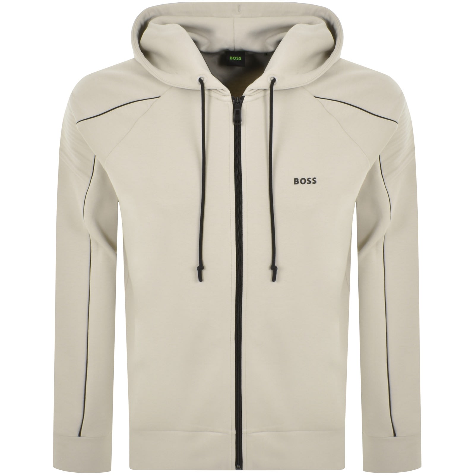 Boss athleisure saggy zip thru hoody sale