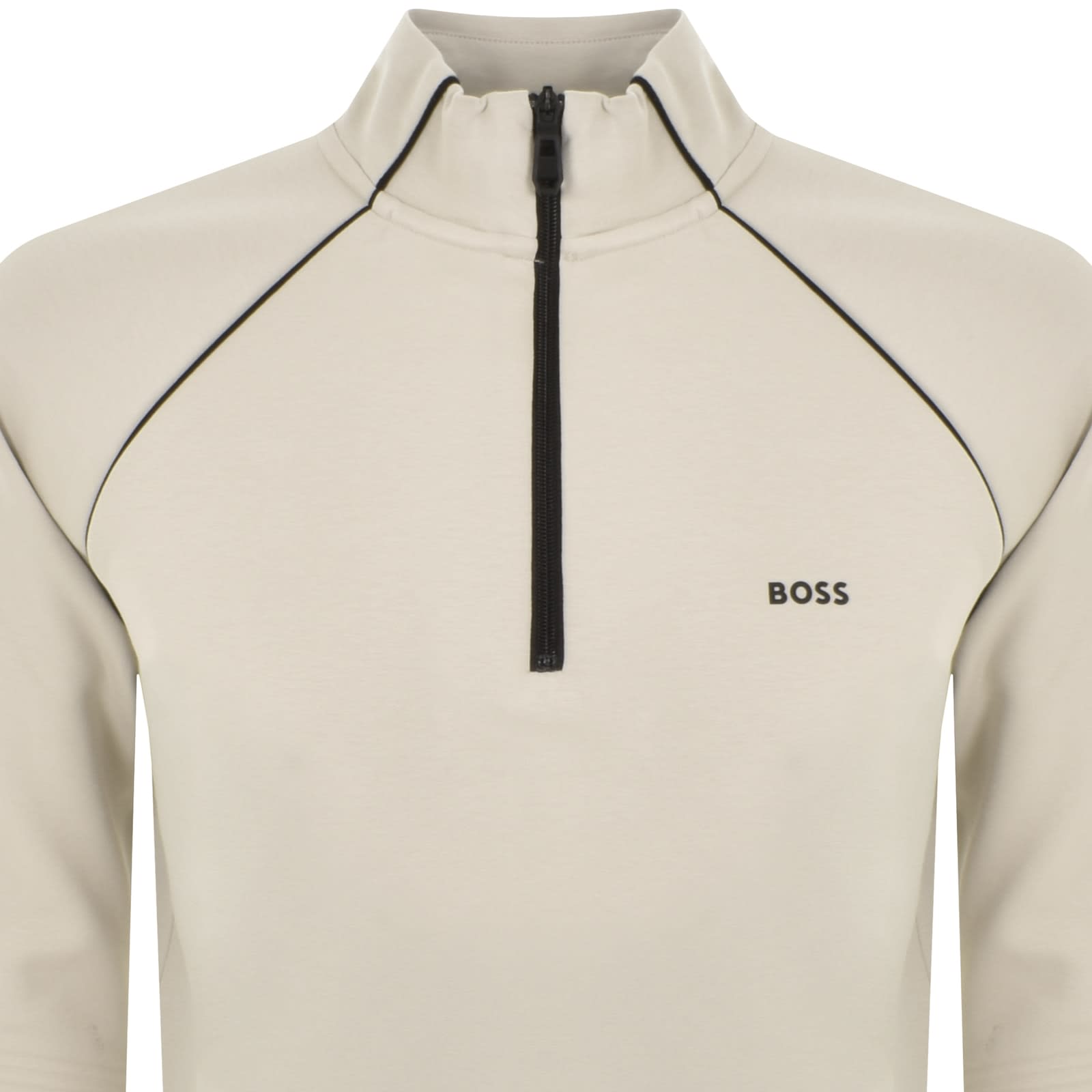 Boss half zip sweatshirt clearance