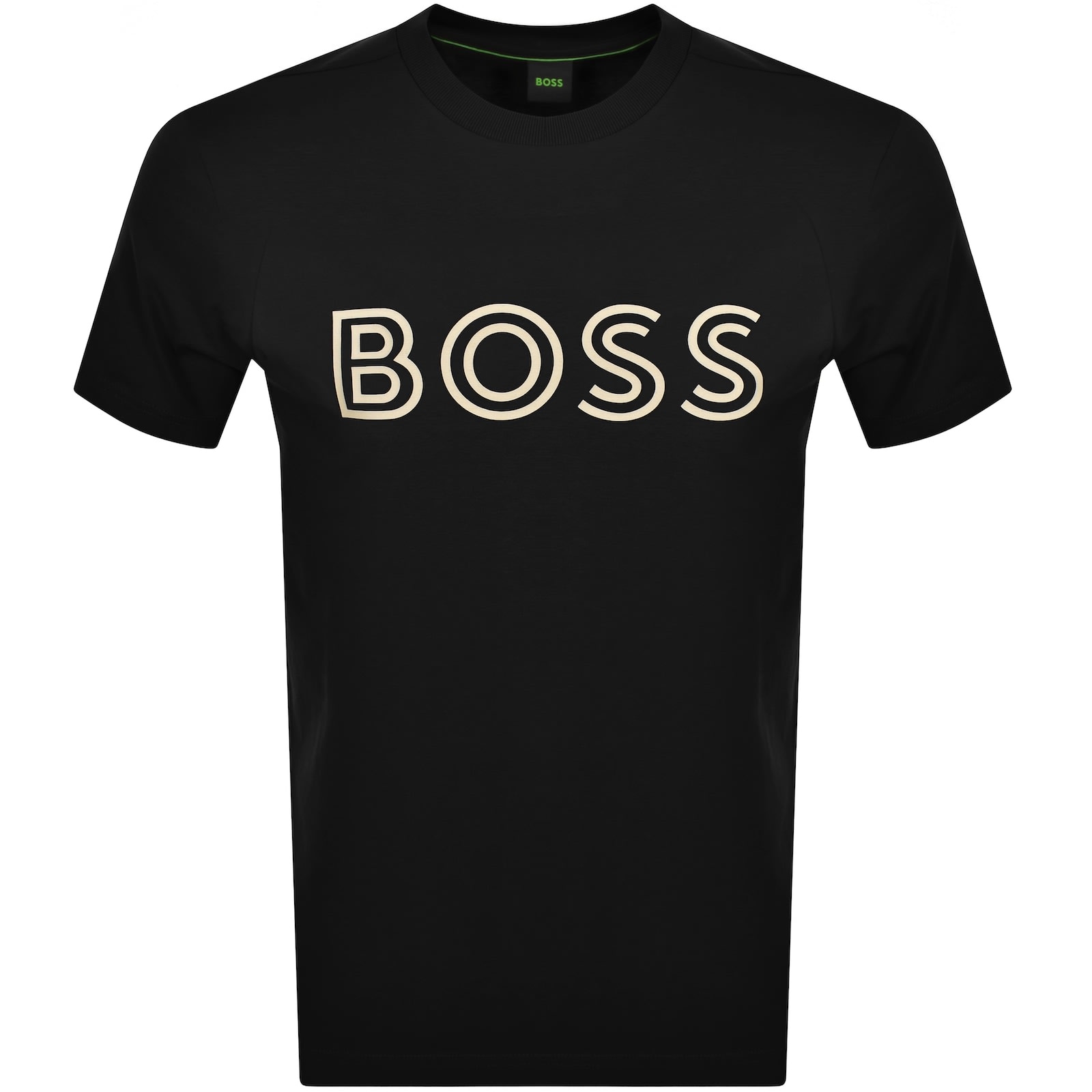 BOSS Tee 1 T Shirt Black Mainline Menswear Denmark