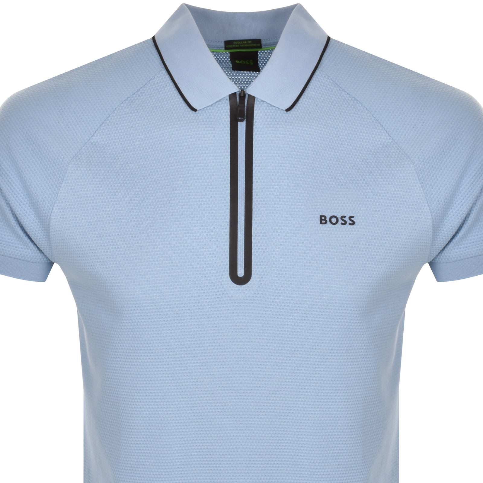 BOSS Philix Polo T Shirt Blue Mainline Menswear