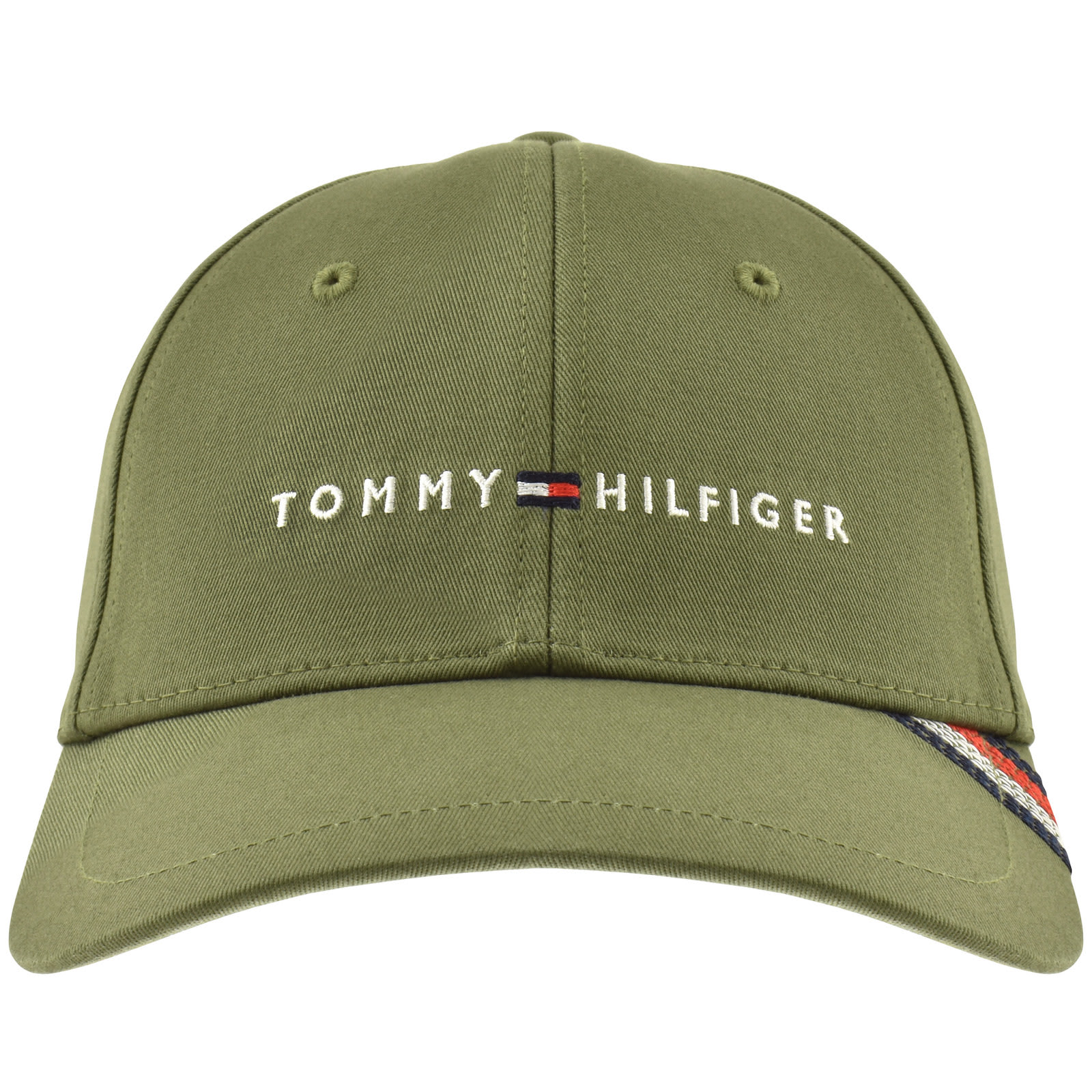 Tommy Hilfiger Green Foundation Cotton Cap ONE Mens