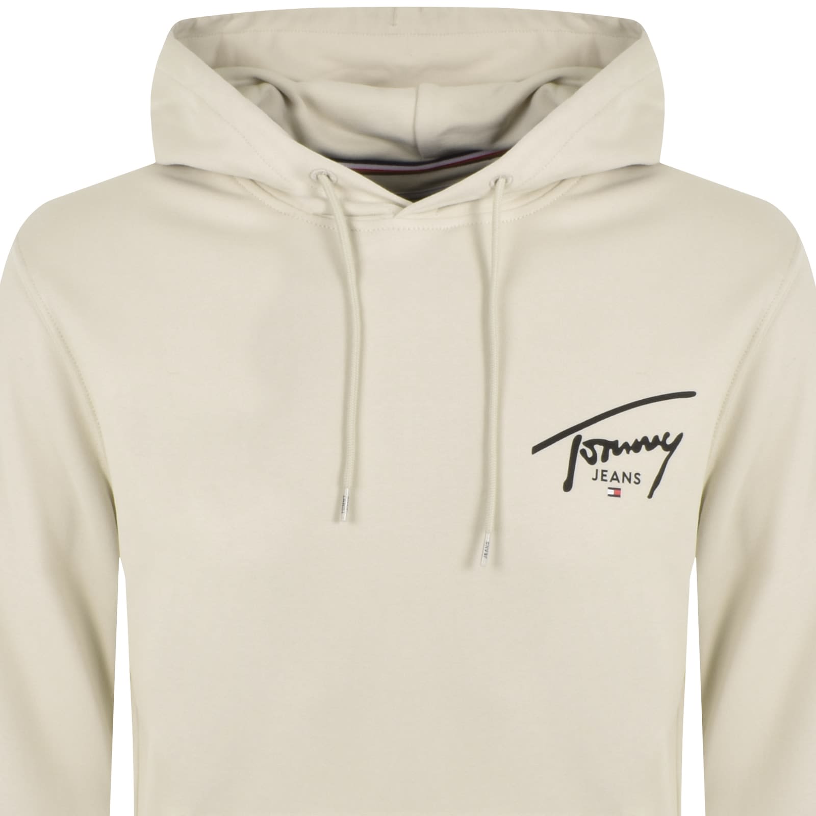 Tommy jeans white hoodie sale