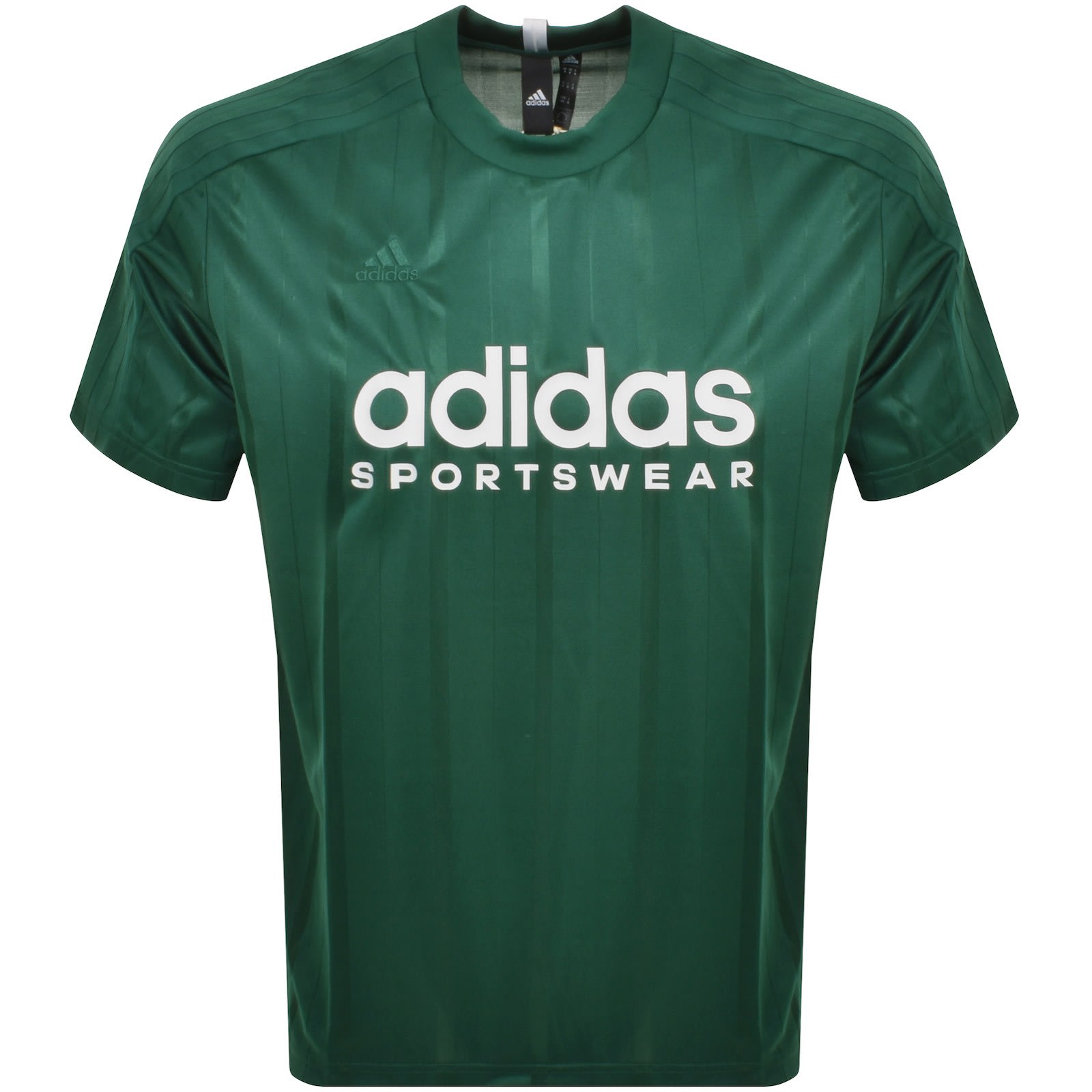 Adidas Sportswear Tiro Short Sleeve T Shirt Green S Regular Man