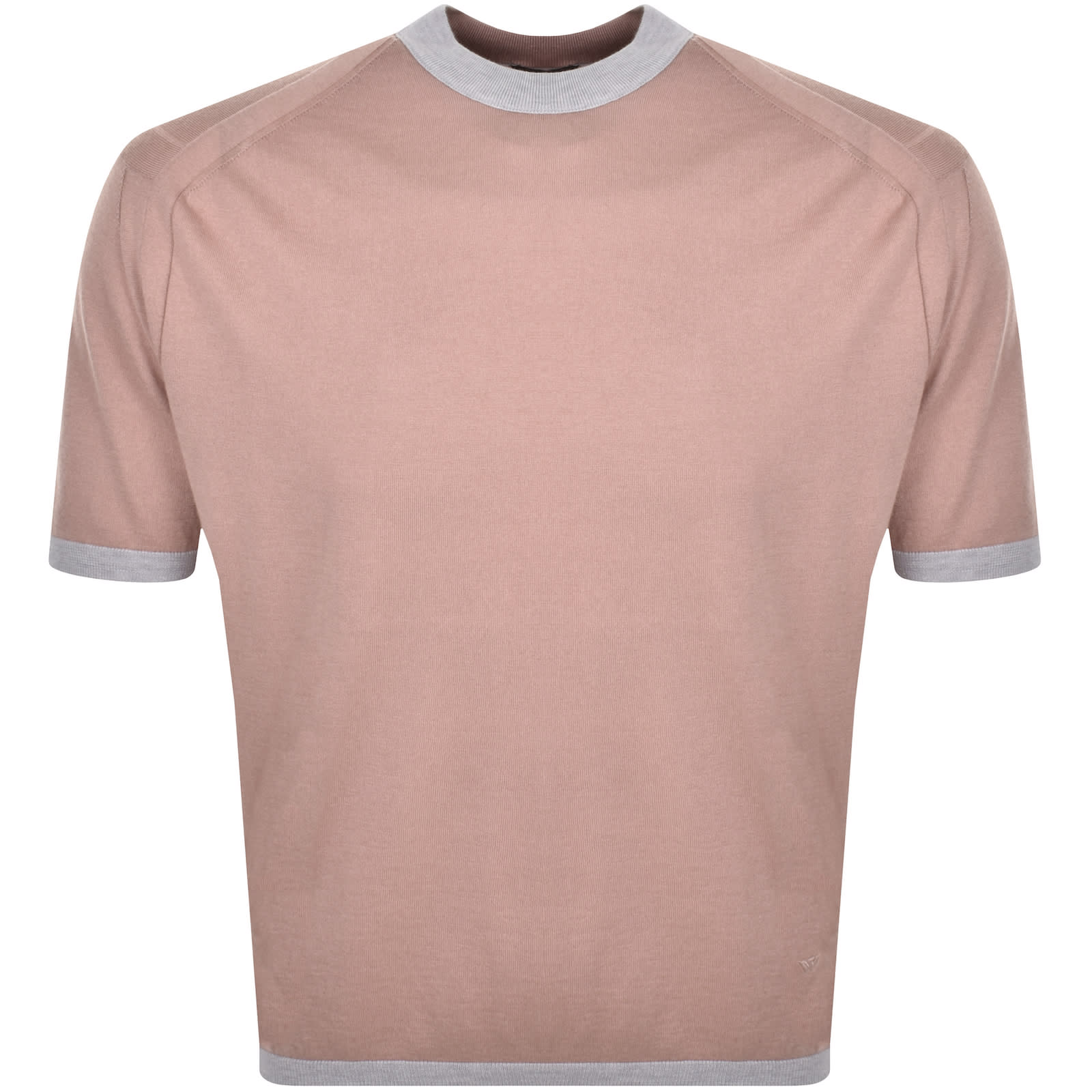 Tシャツ・カットソー Emporio Armani Pink Cotton T-Shirt 22871943_53284054_600.jpg