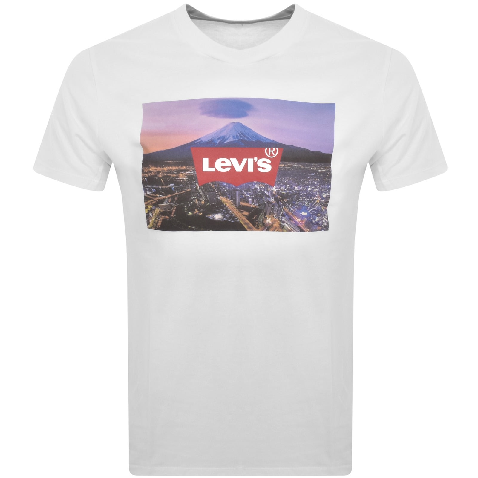 Levis Logo T Shirt White Mainline Menswear Denmark