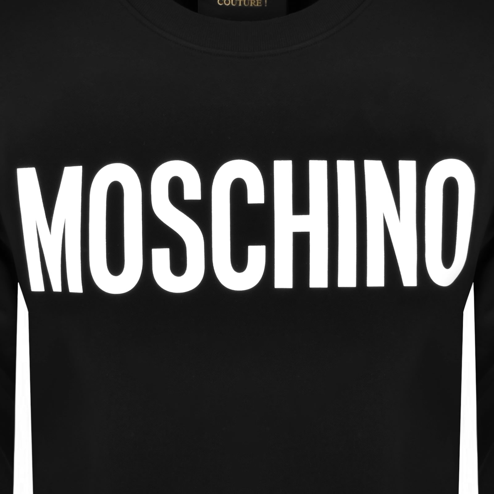 Black moschino jumper mens top