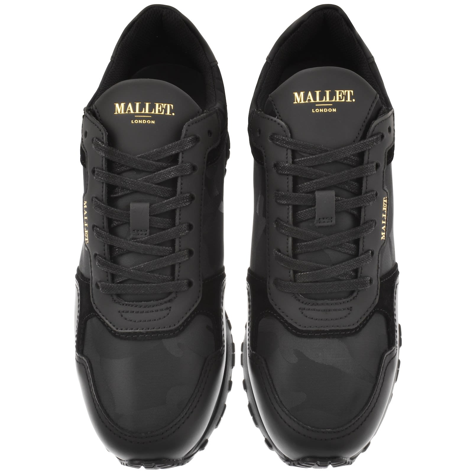Black mallet shoes hotsell