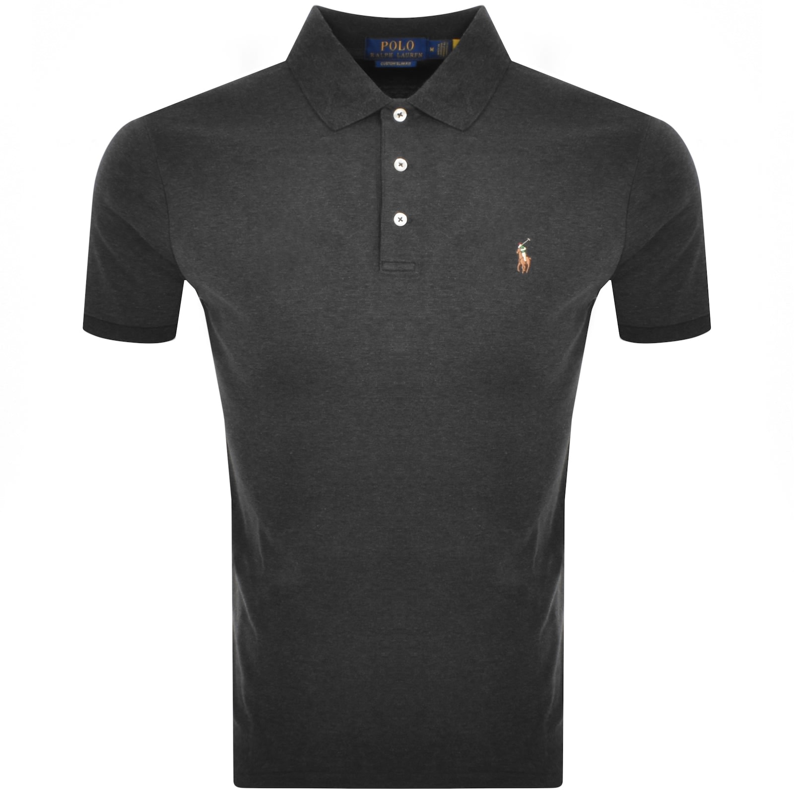 Ralph lauren black slim fit shirt cheap