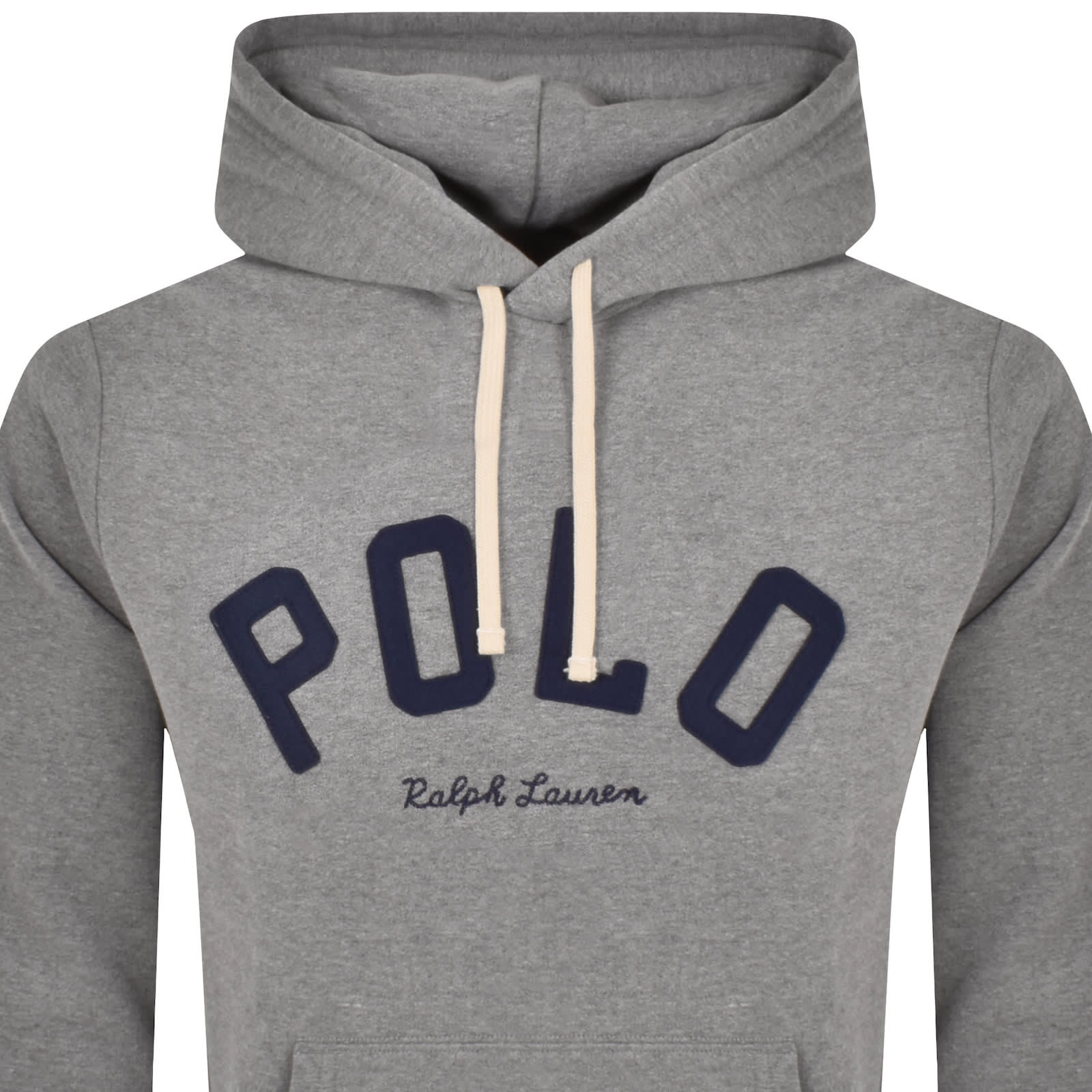 Grey polo pullover hoodie shop