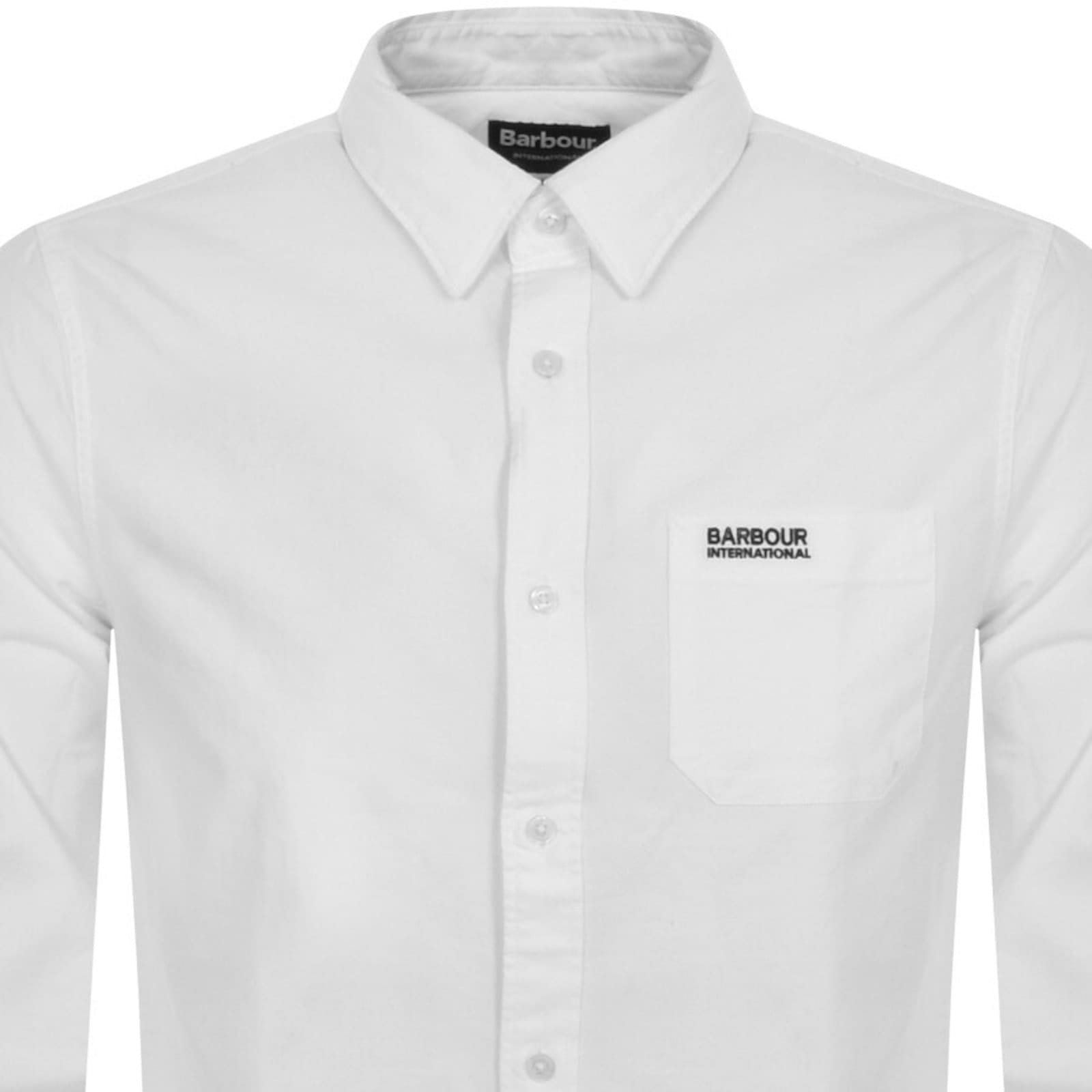 Barbour white shirt new arrivals