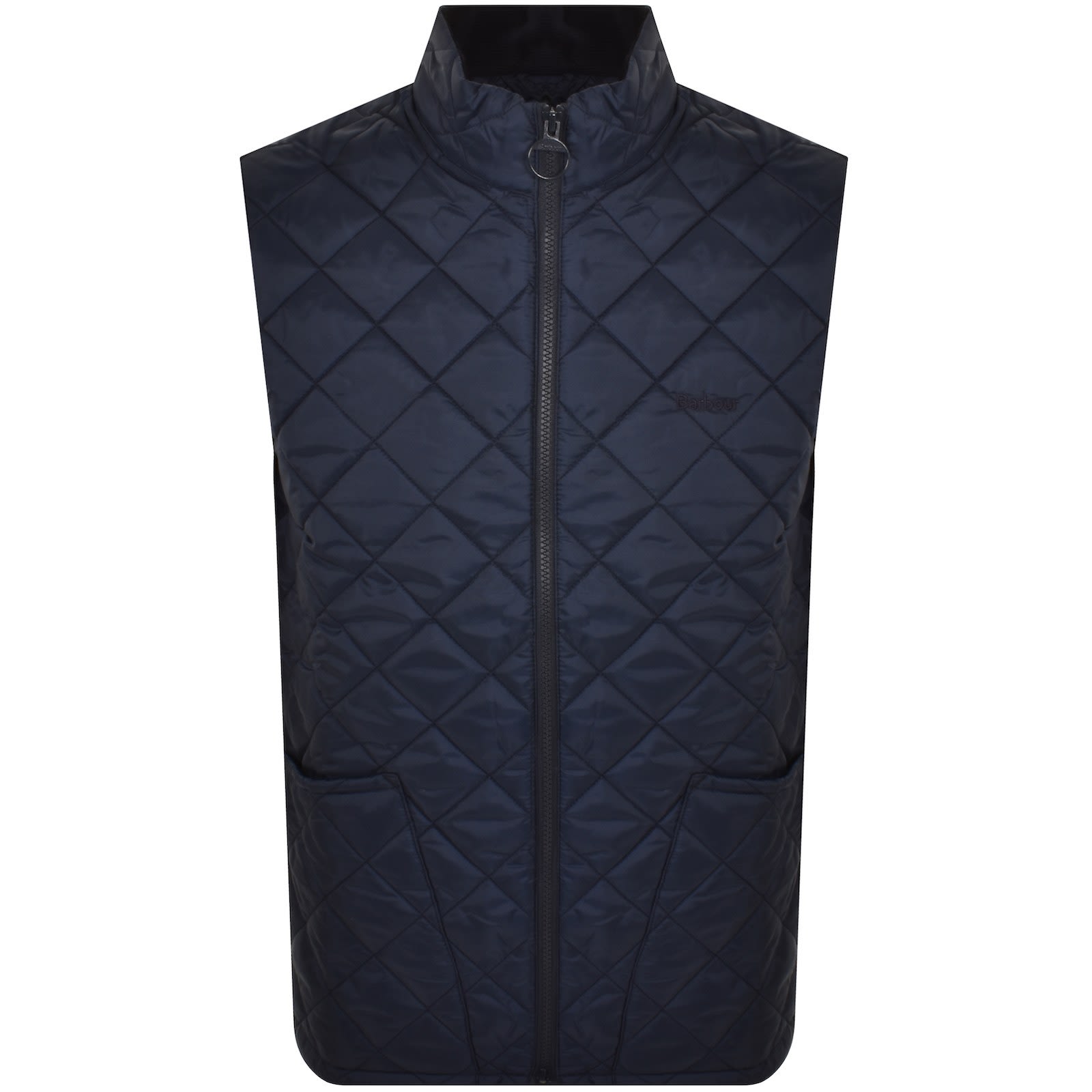 Barbour Monty Gilet Navy Mainline Menswear Canada