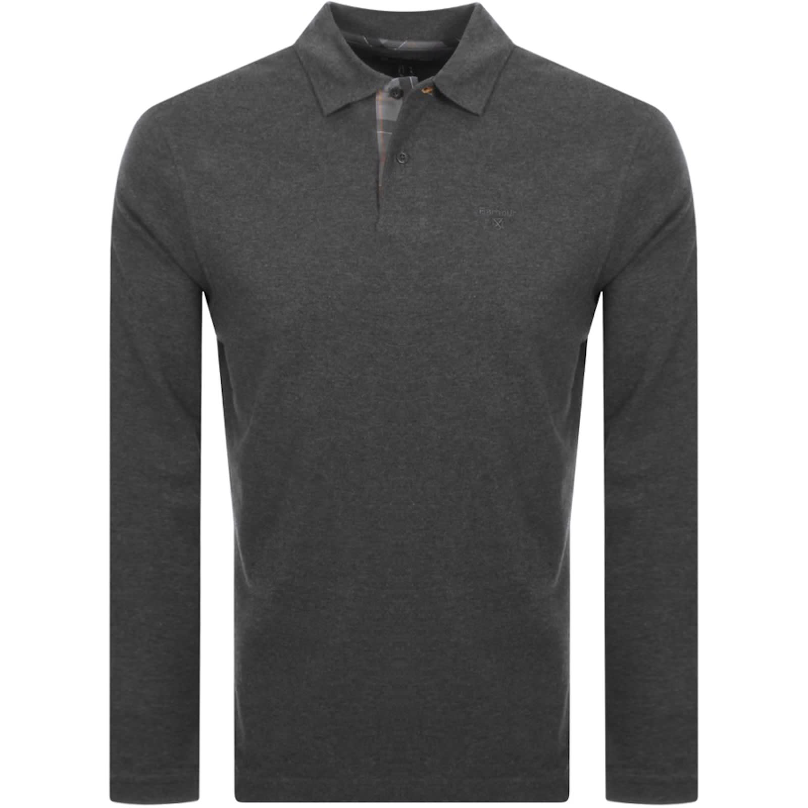 Barbour long sleeve sports polo shirt deals