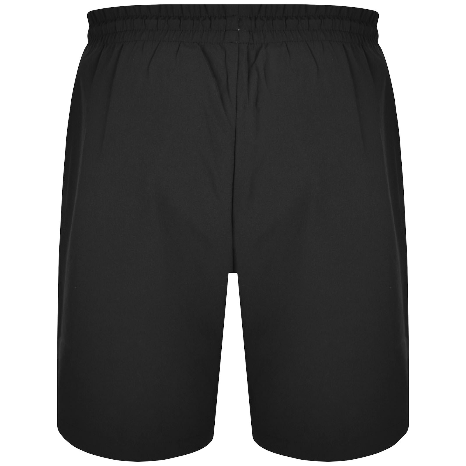 Black fabric shorts deals