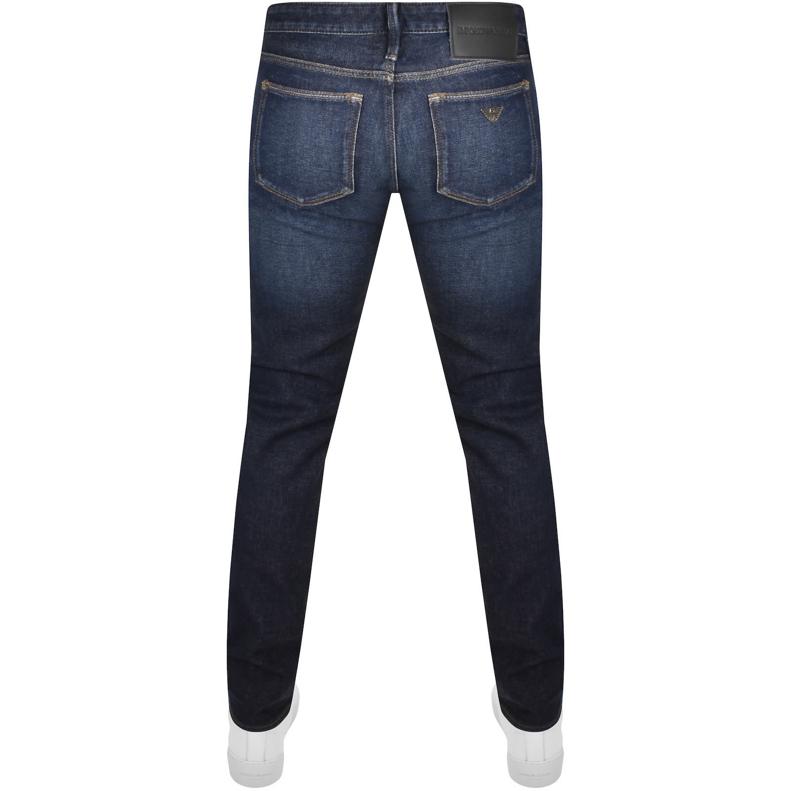 Emporio Armani J75 Slim Mid Wash Jeans Blue male 38W 32L