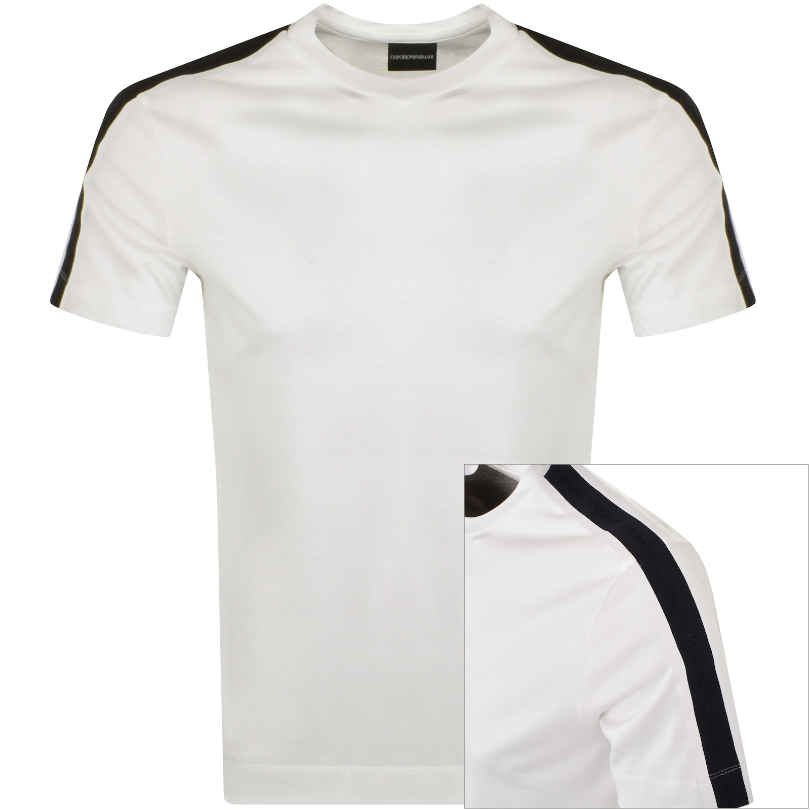 Emporio armani underwear crew neck t shirt white shop