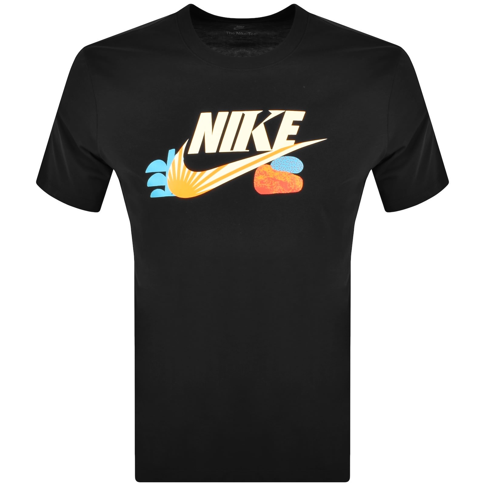 Nike t shirt central logo hotsell