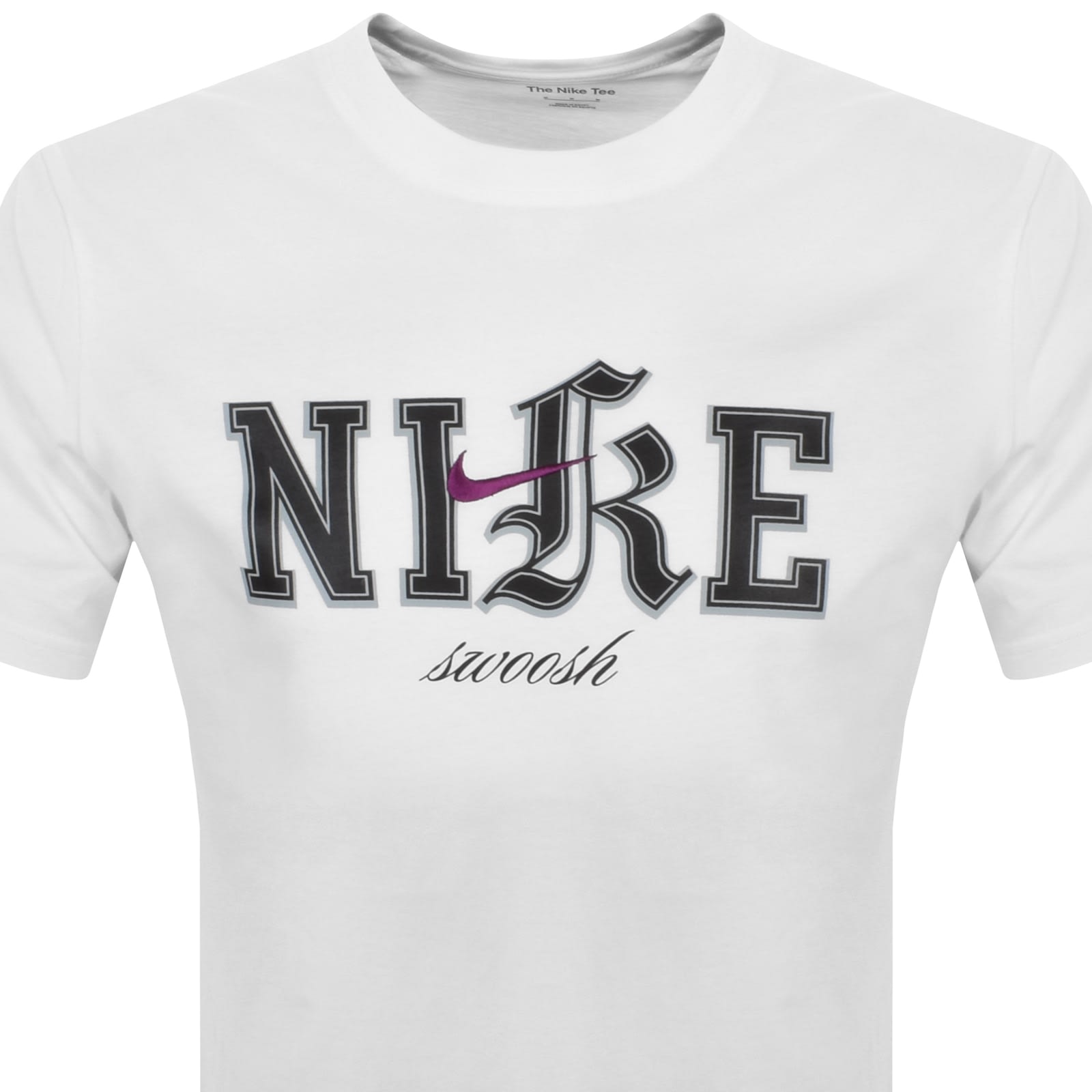 Nike Logo T Shirt White Mainline Menswear