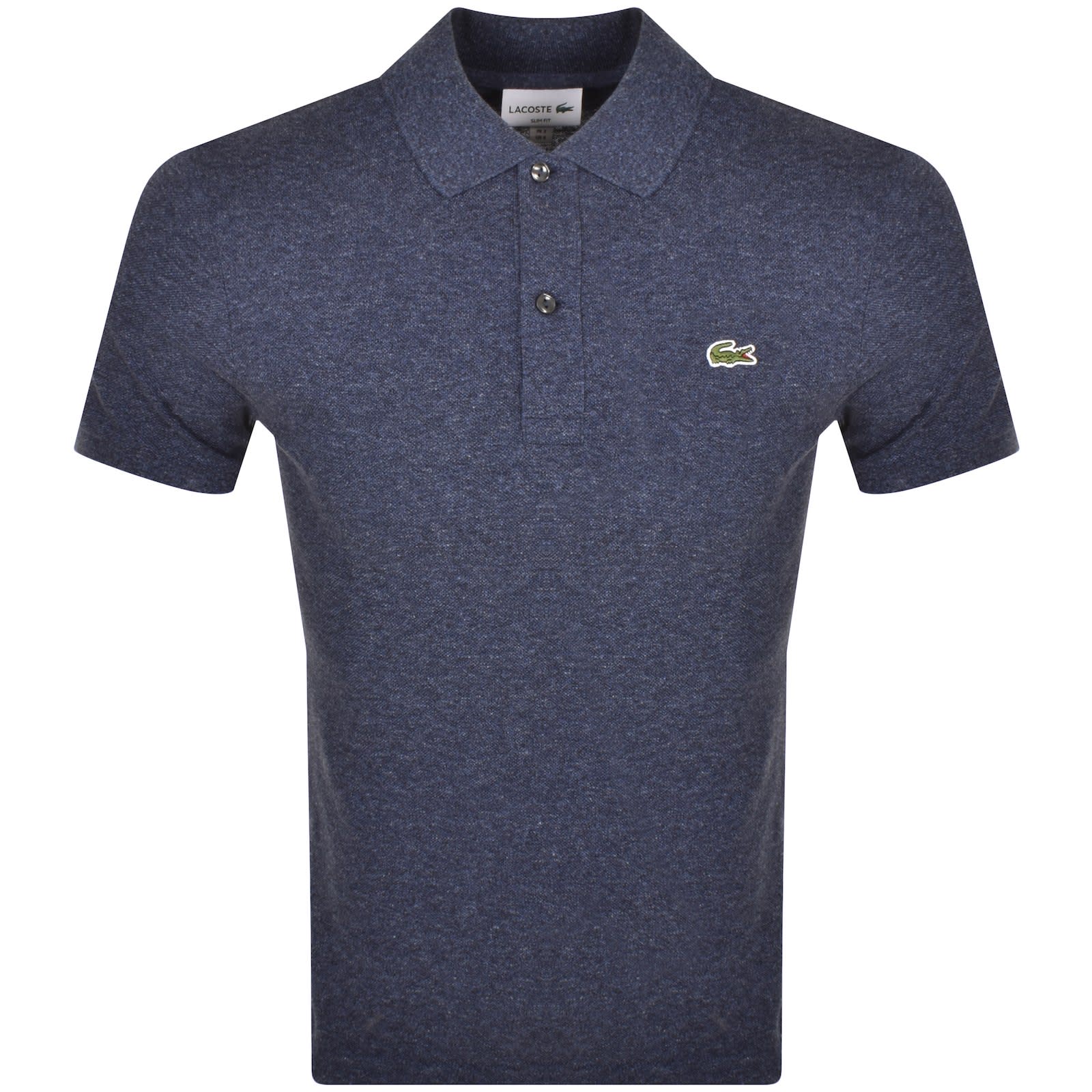 Lacoste Short Sleeved Slim Fit Polo T Shirt Navy
