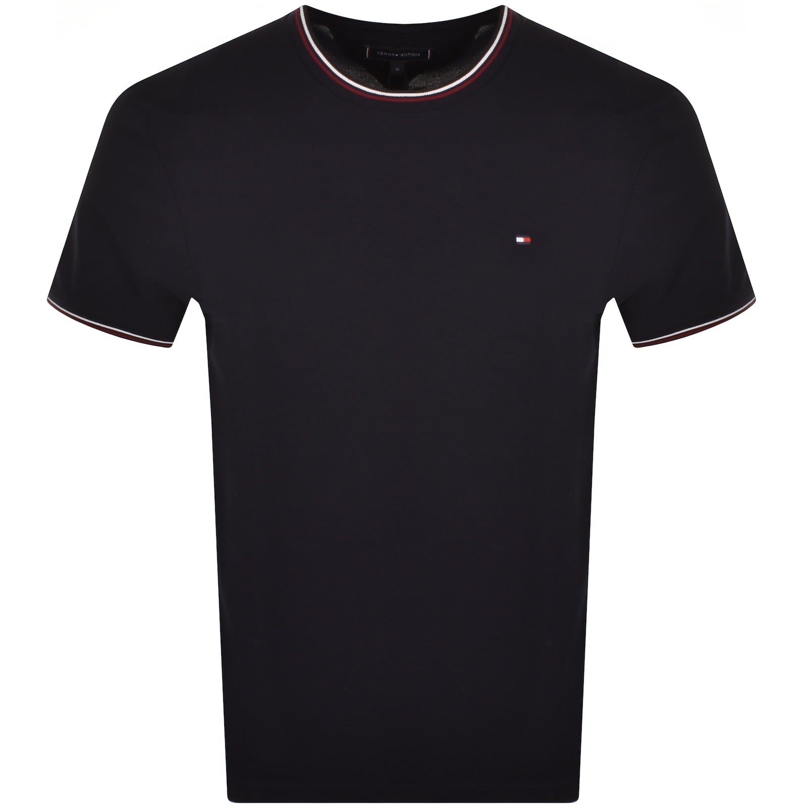 Navy tommy hilfiger t shirt new arrivals
