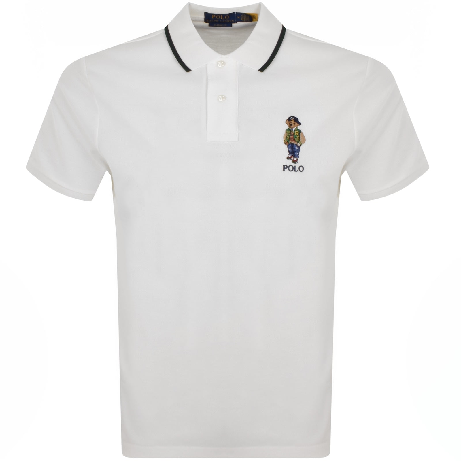 Ralph Lauren Short Sleeve Teddy Polo T Shirt White | Mainline Menswear  United States