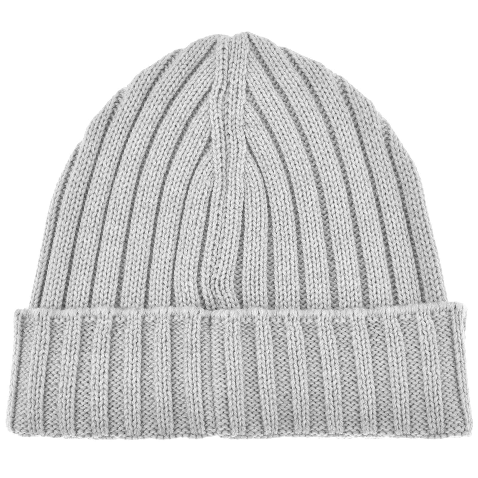 CP Company Merino Wool Beanie Hat Grey Mainline Menswear Canada