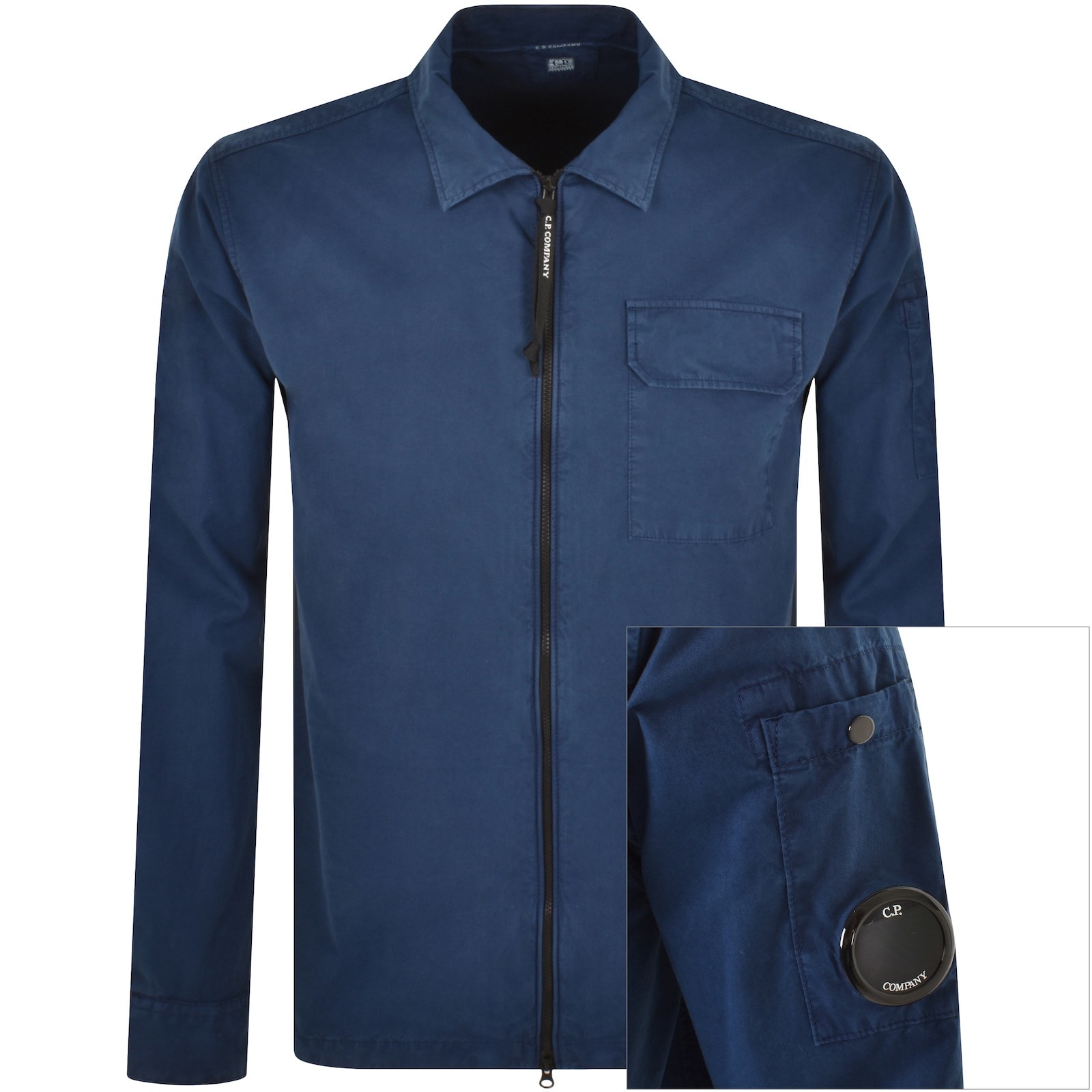 Blue cp overshirt cheap