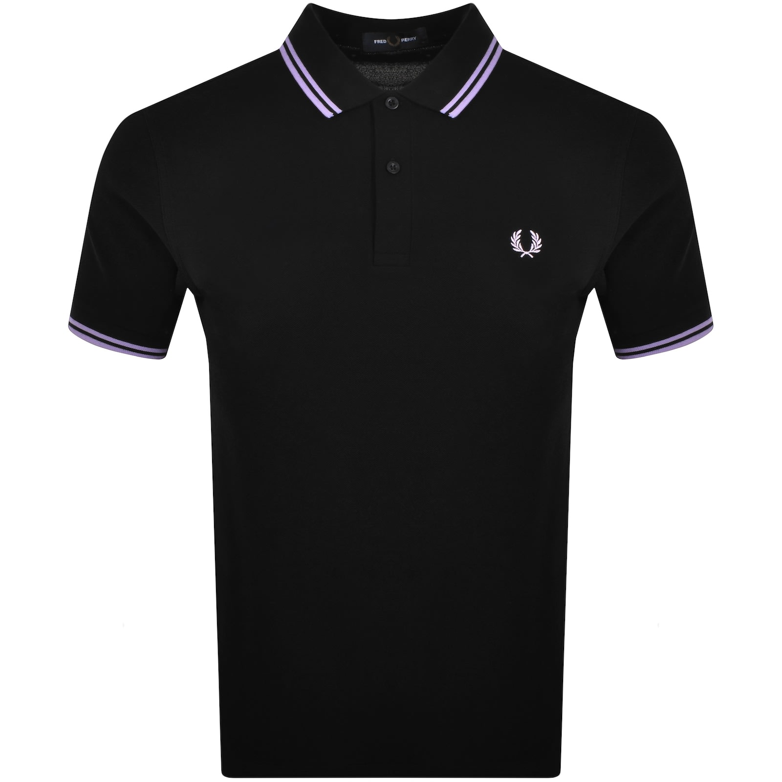 Fred perry twin tipped polo t shirt black sales