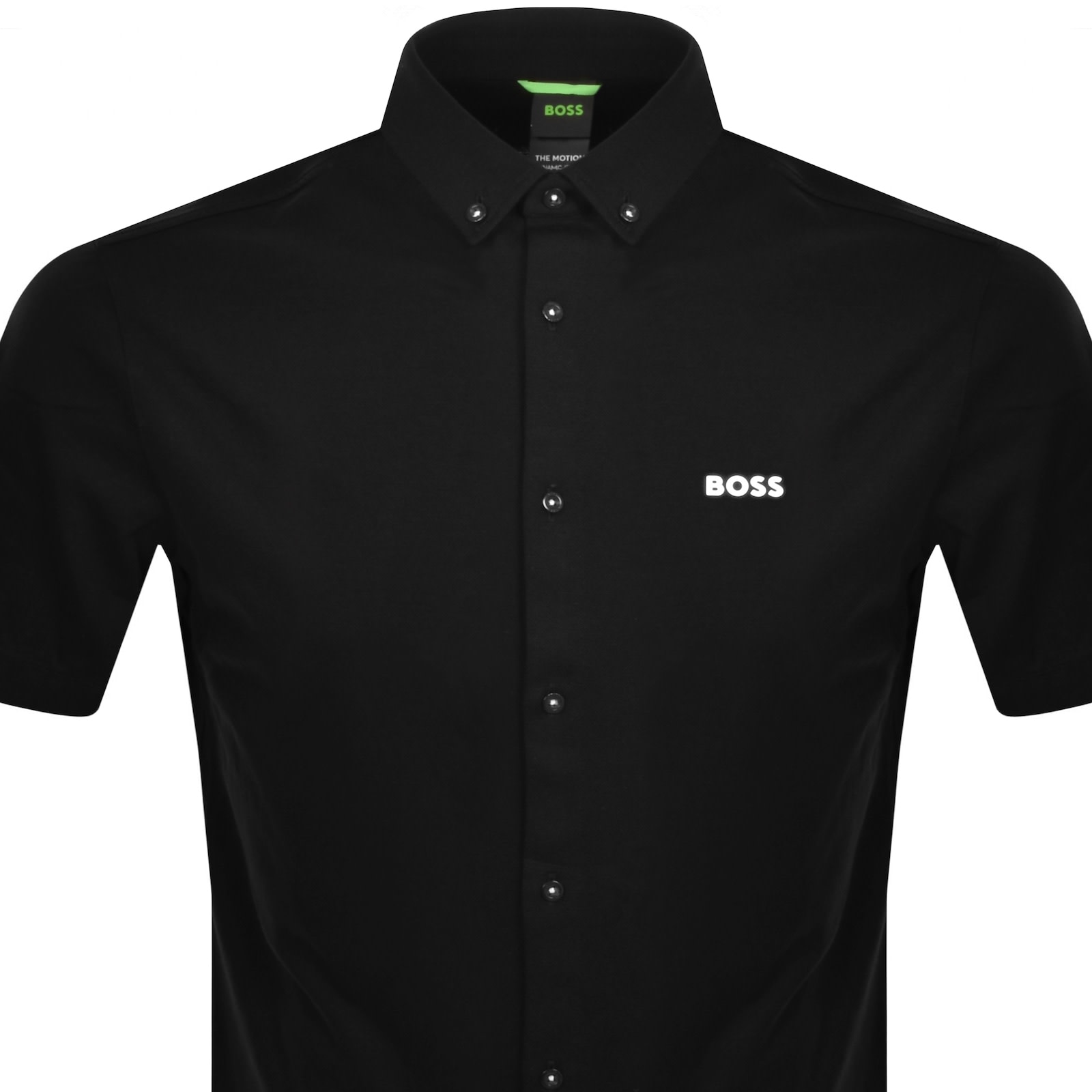 BOSS B Motion Short Sleeve Shirt Black