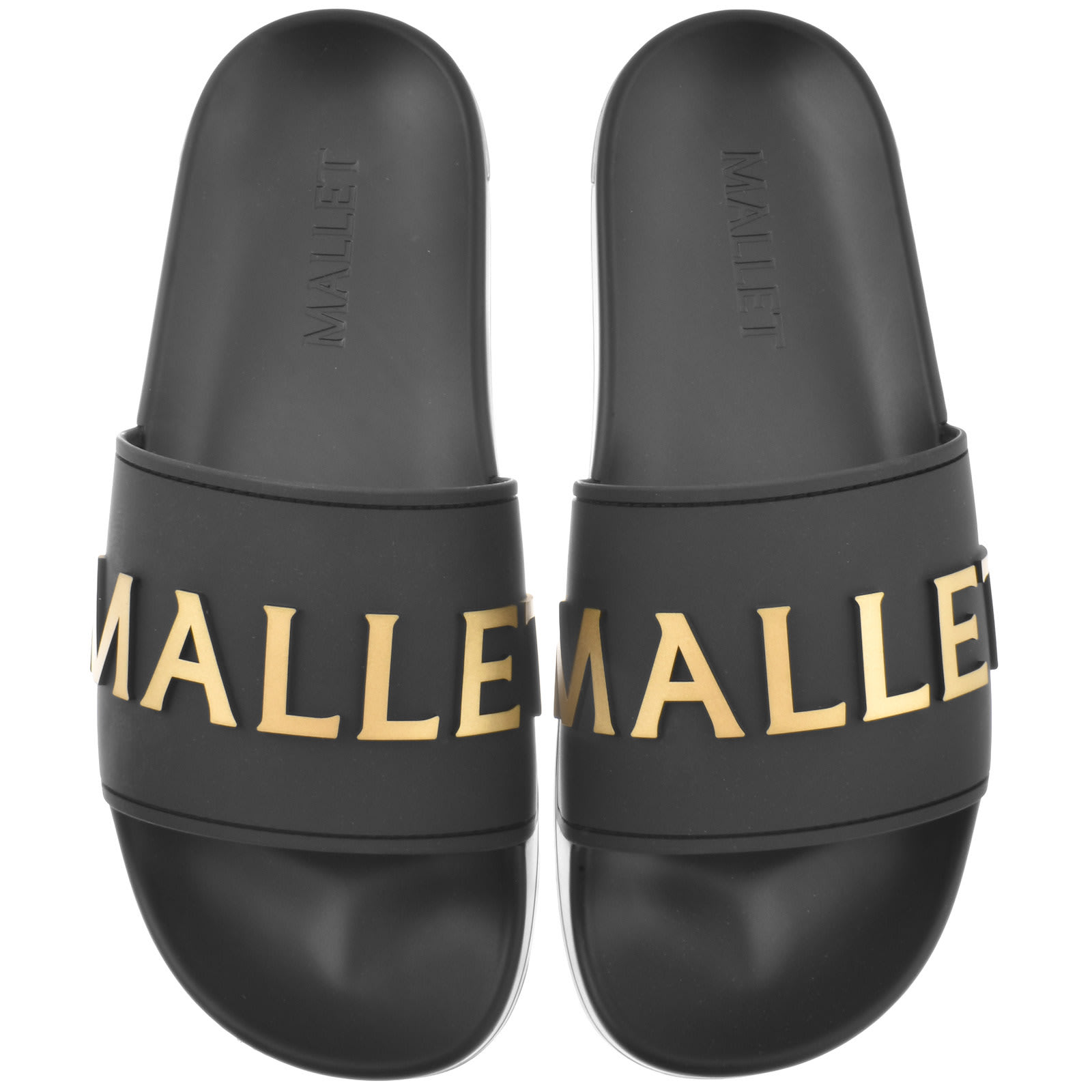 Black mallet sliders cheap