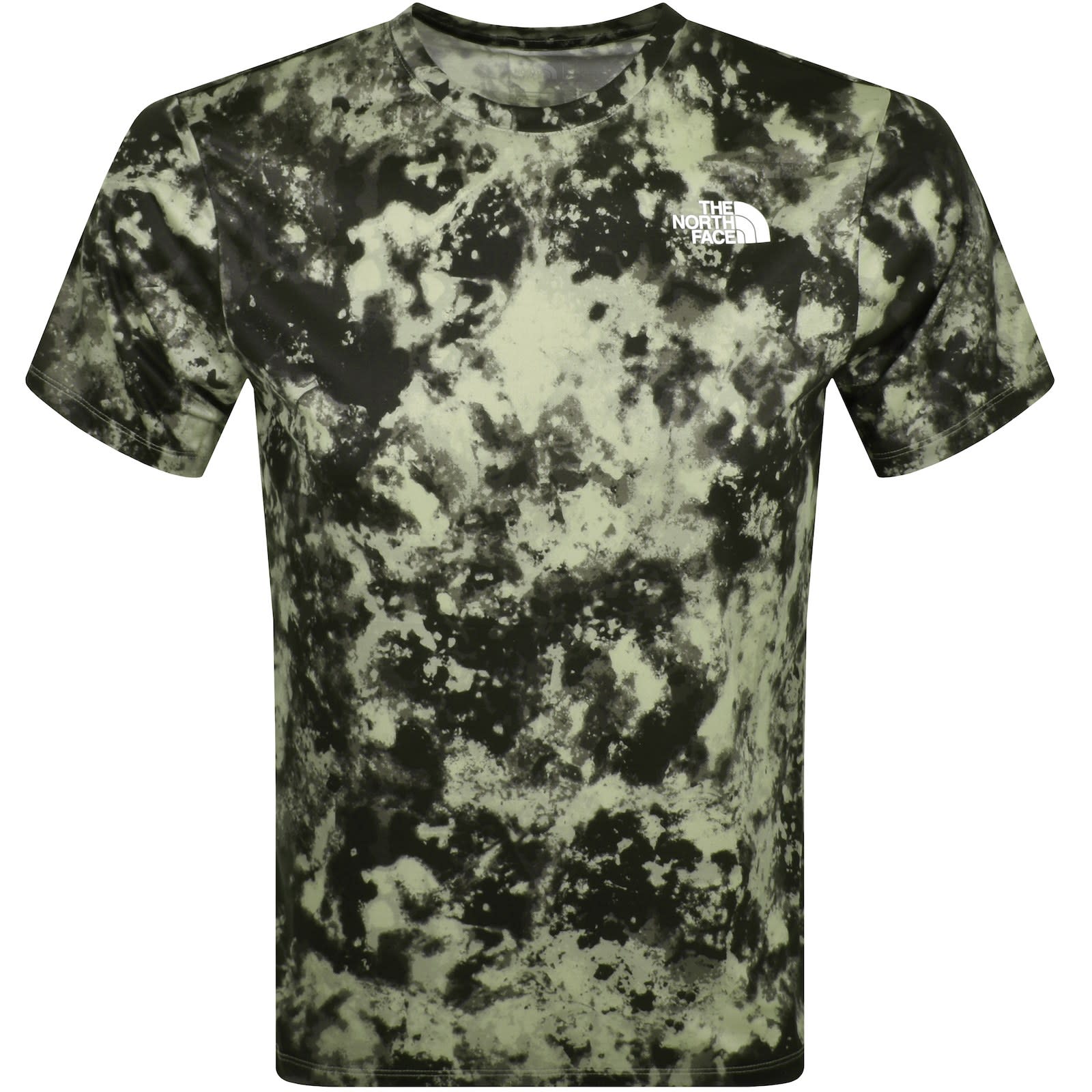 The North Face 24 7 Regular Print T Shirt Grey Size Xs