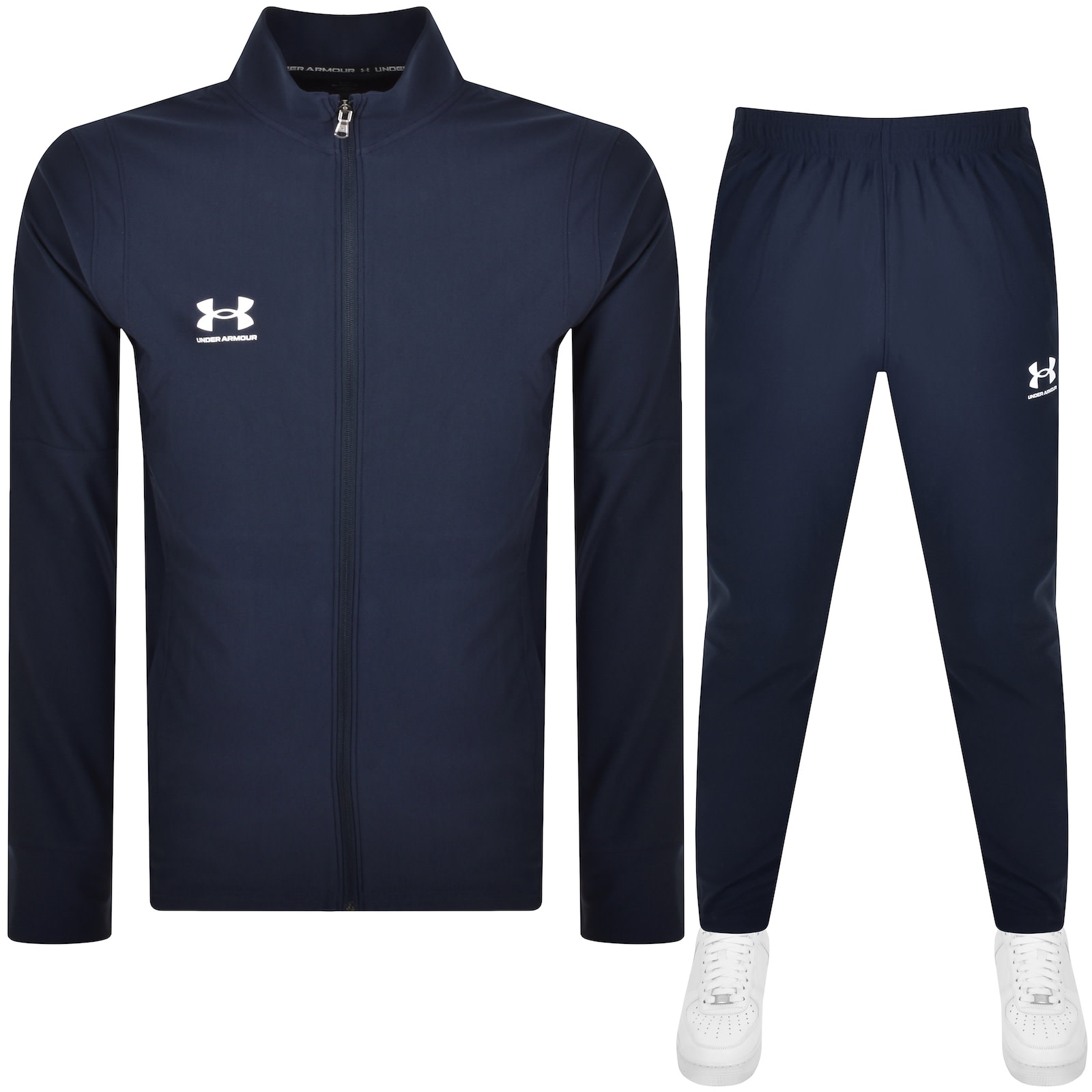 Under Armour Fitted Tracksuit Navy Mainline Menswear