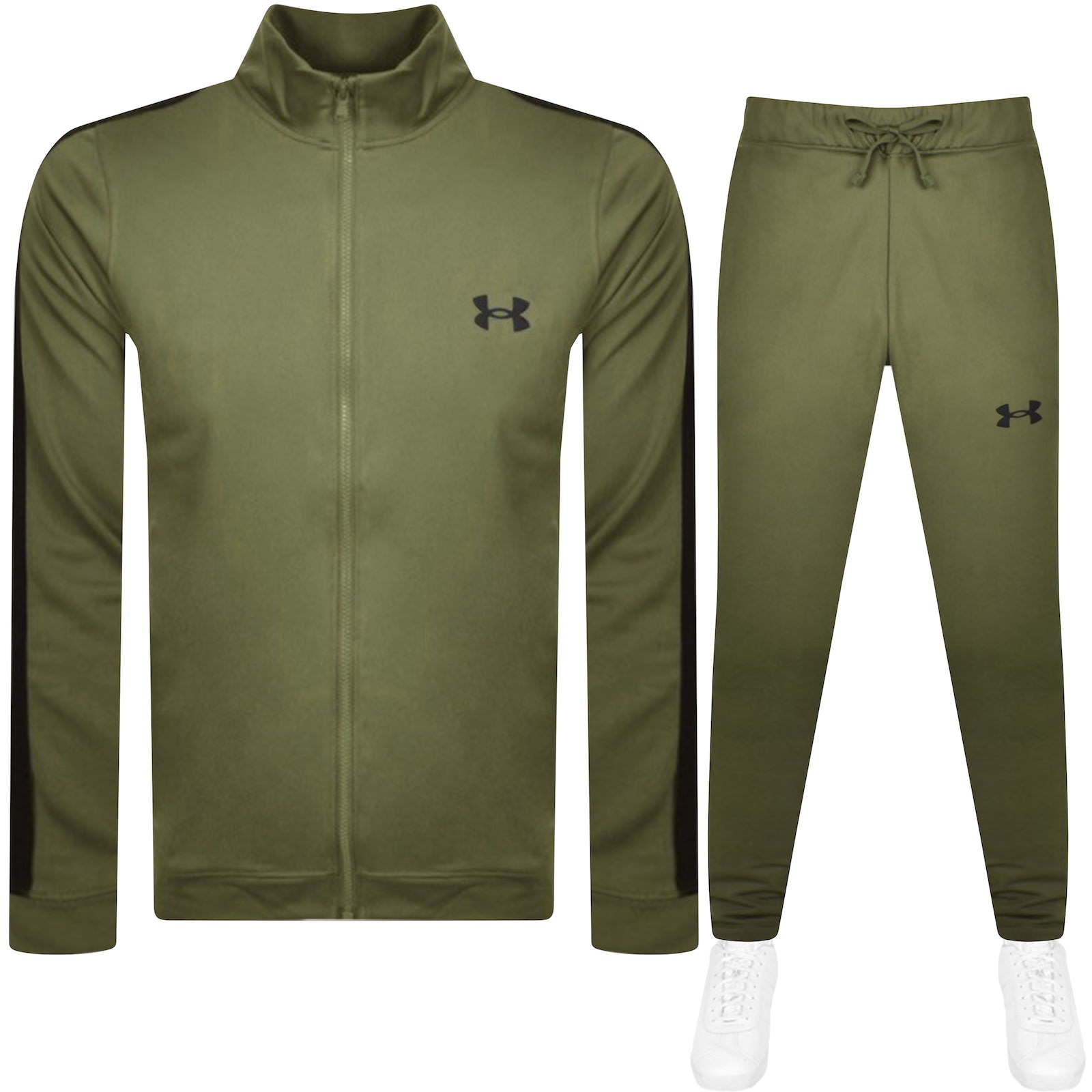 Under armour tracksuit green top