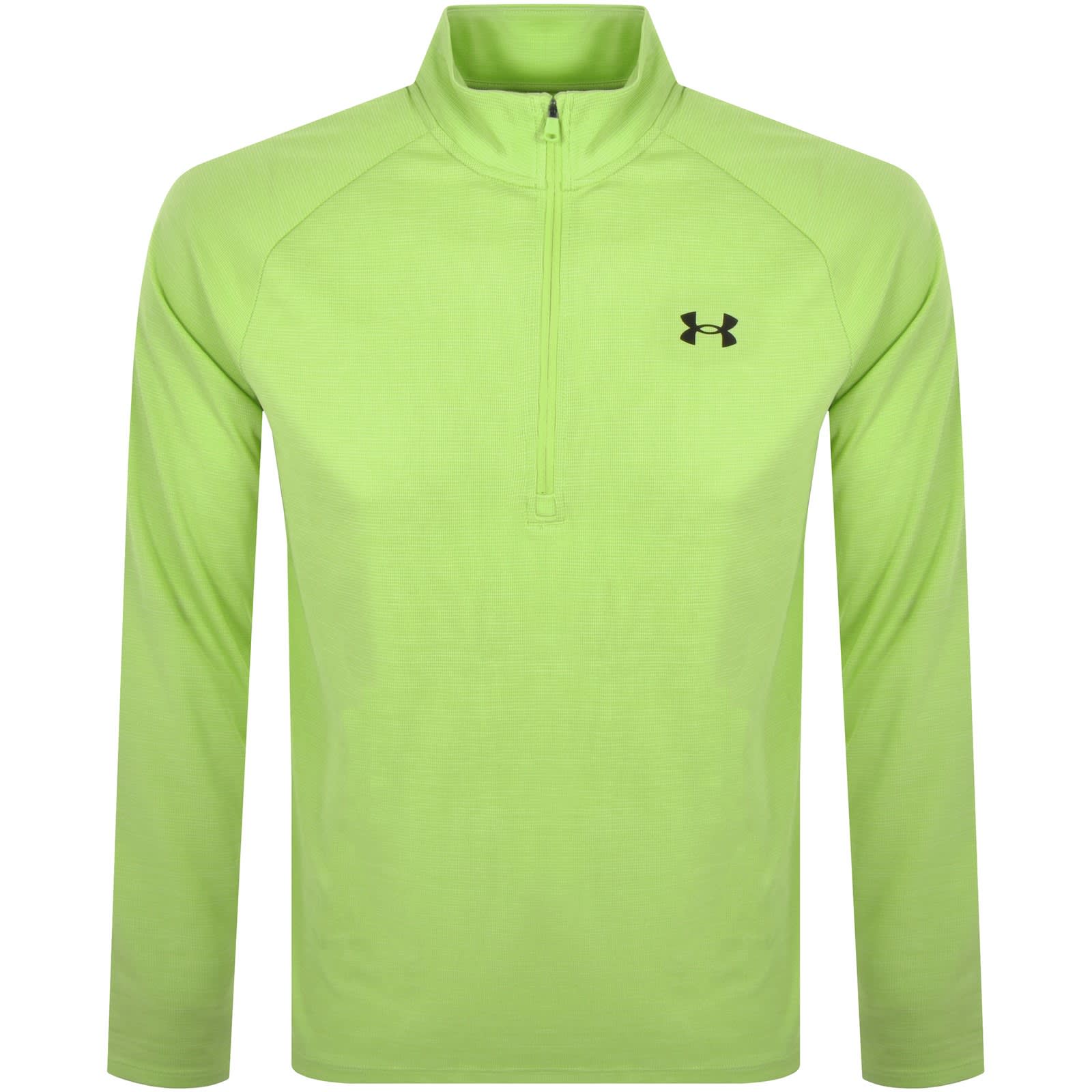 Under Armour Tech Half Zip Sweatshirt Green Mainline Menswear Denmark