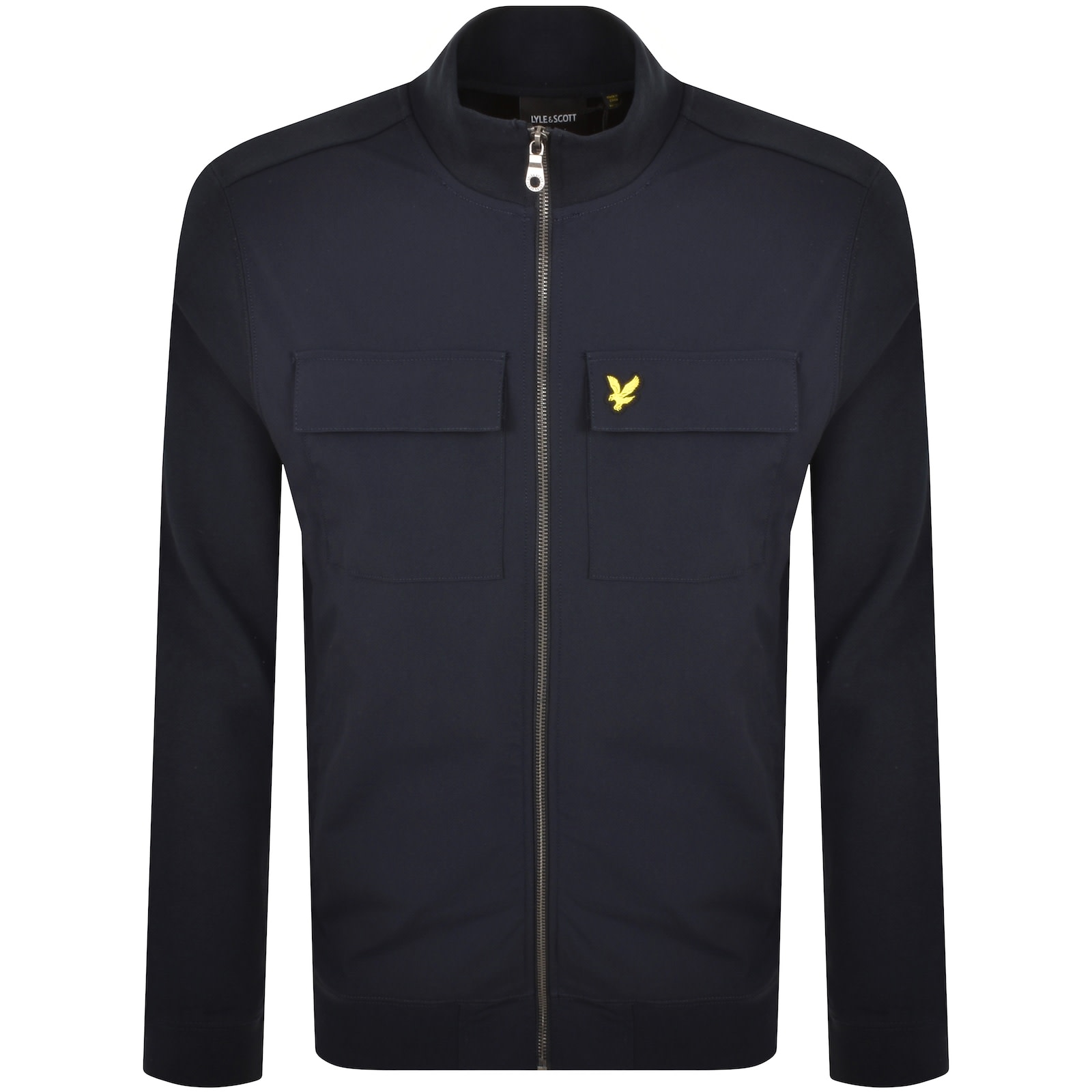 Lyle And Scott Hybrid Track Jacket Navy Mainline Menswear