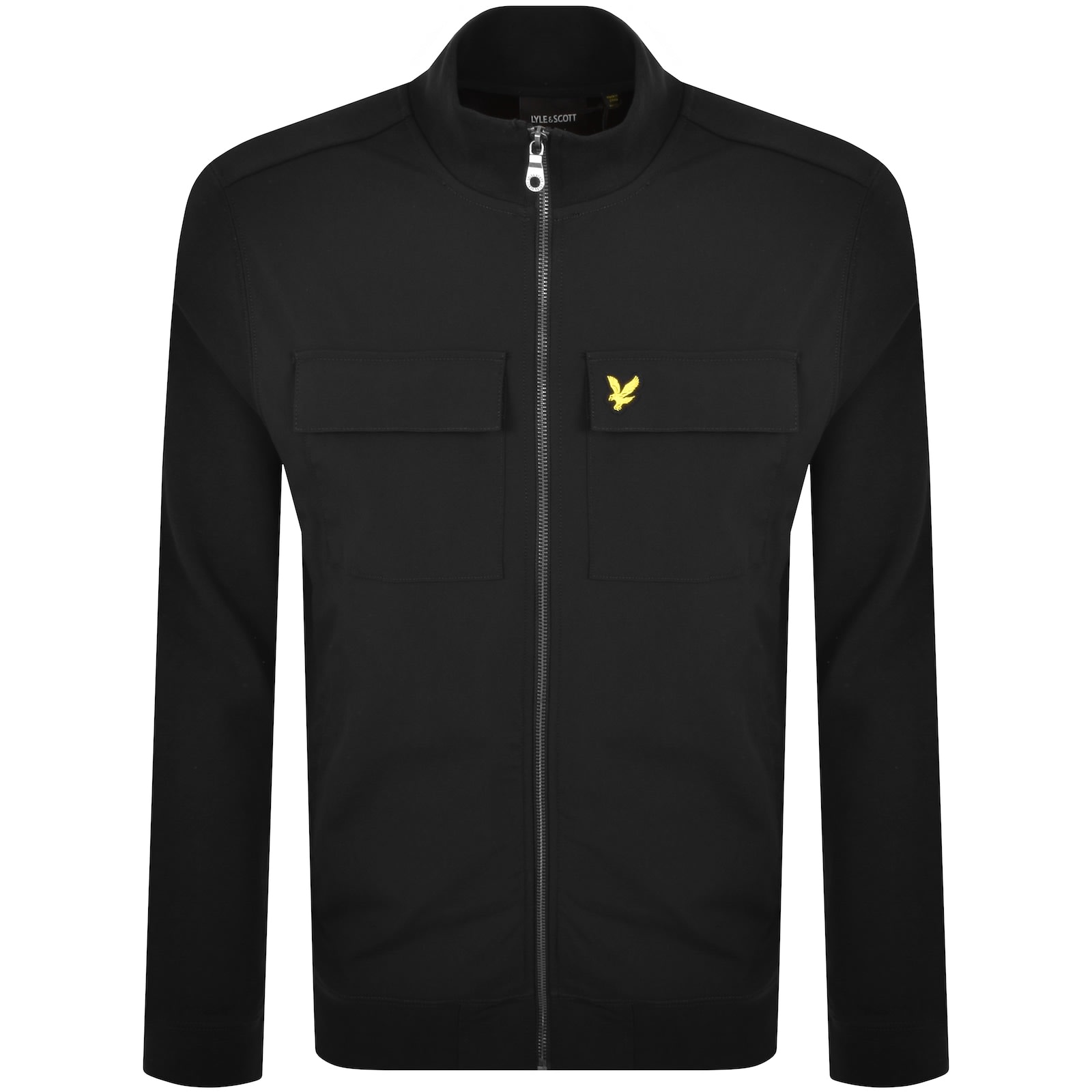 Lyle And Scott Hybrid Track Jacket Black Mainline Menswear Canada