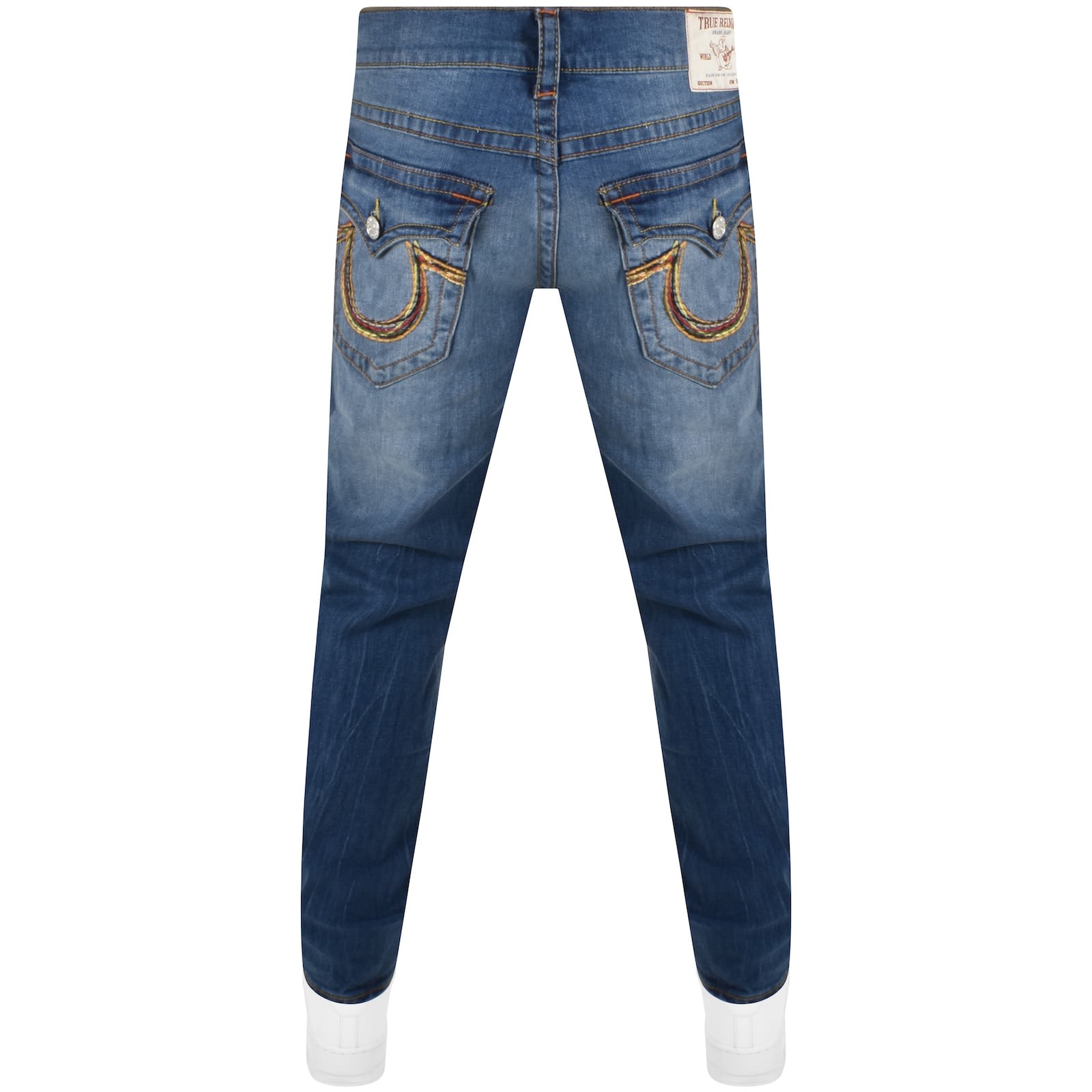 True Religion Rocco Mid Wash Skinny Jeans Blue Mainline Menswear Canada