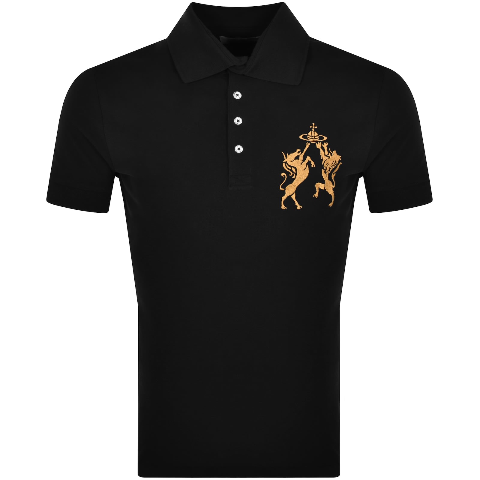 Vivienne westwood polo shirt black hotsell