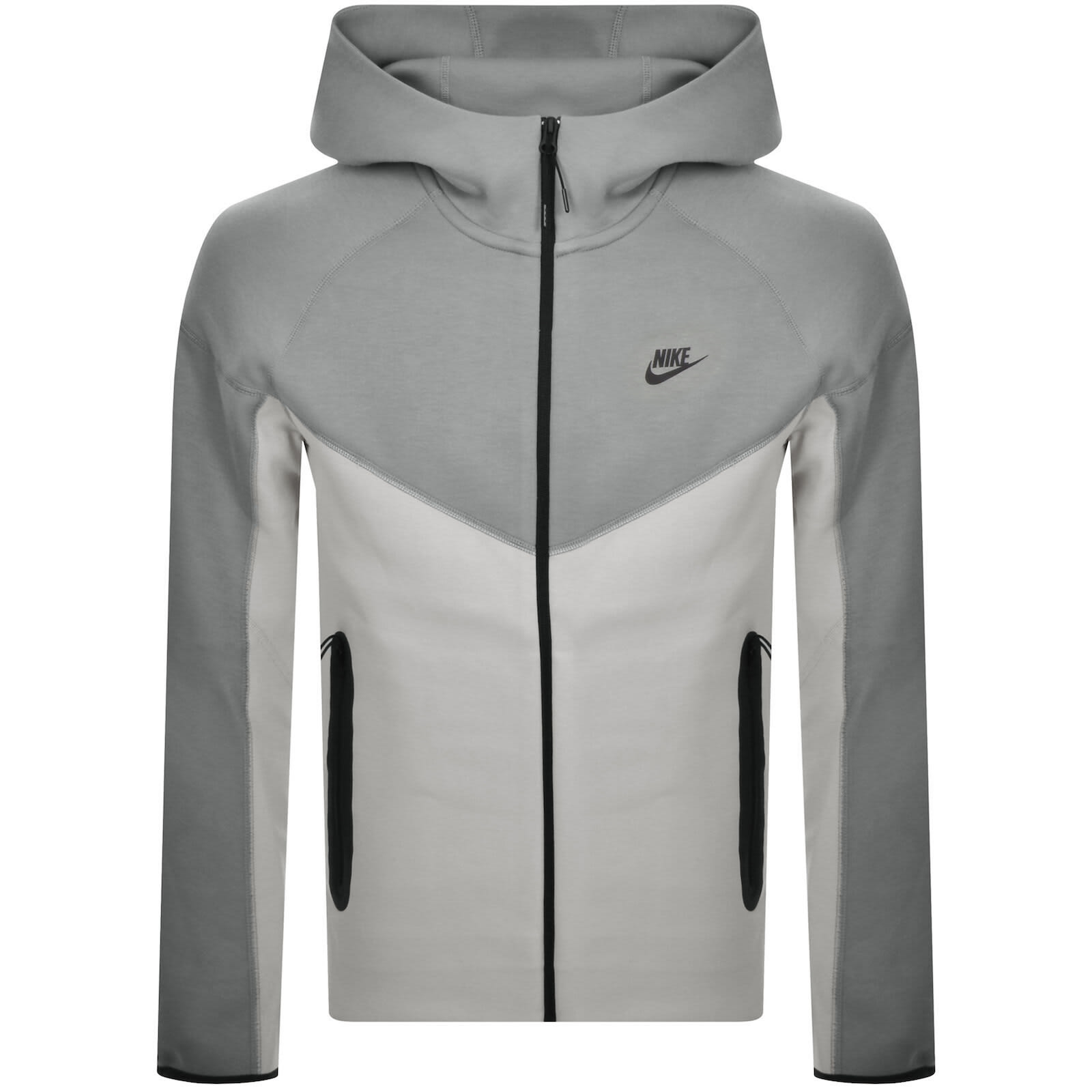 Grey nike zip jacket 2025