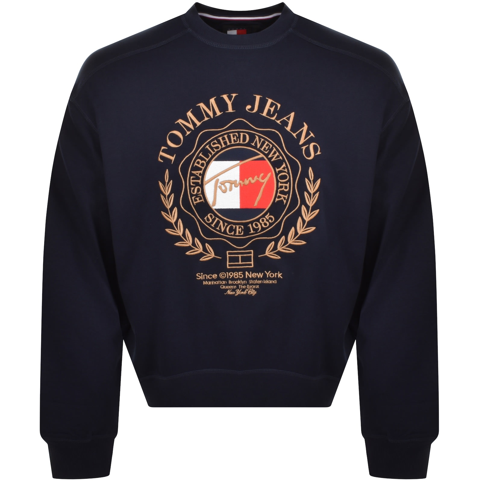 Tommy Jeans Explorer Luxe Sweatshirt Navy Mainline Menswear Canada