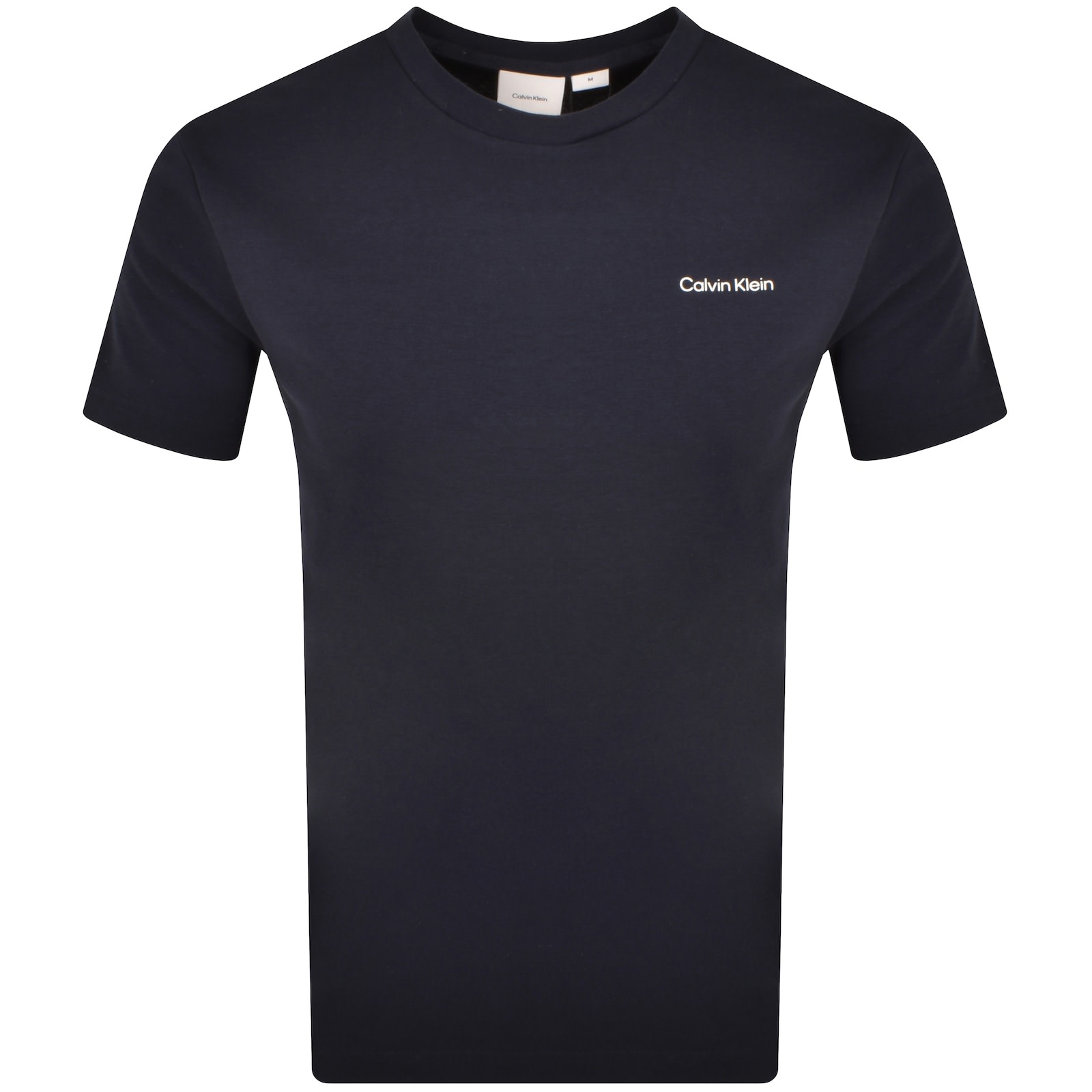 Calvin Klein Interlock T Shirt Navy