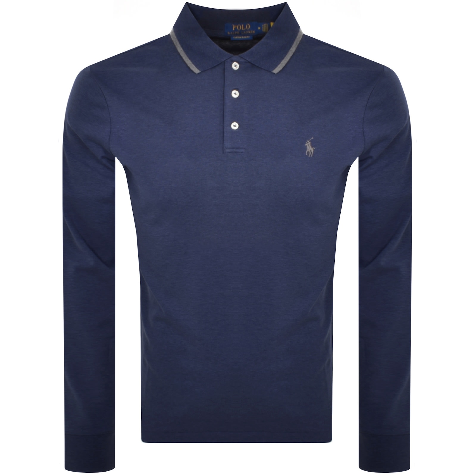 Light blue long sleeve ralph lauren polo clearance