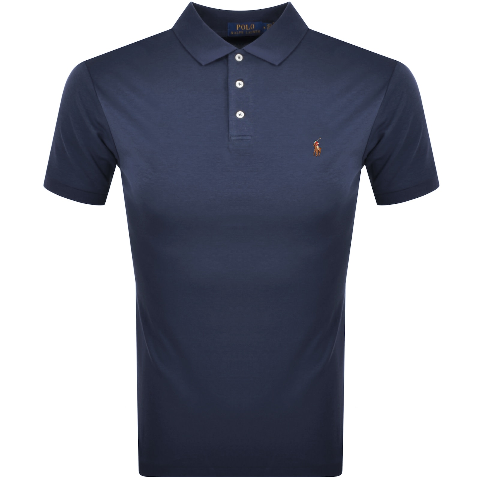 Navy ralph lauren polo shirt deals