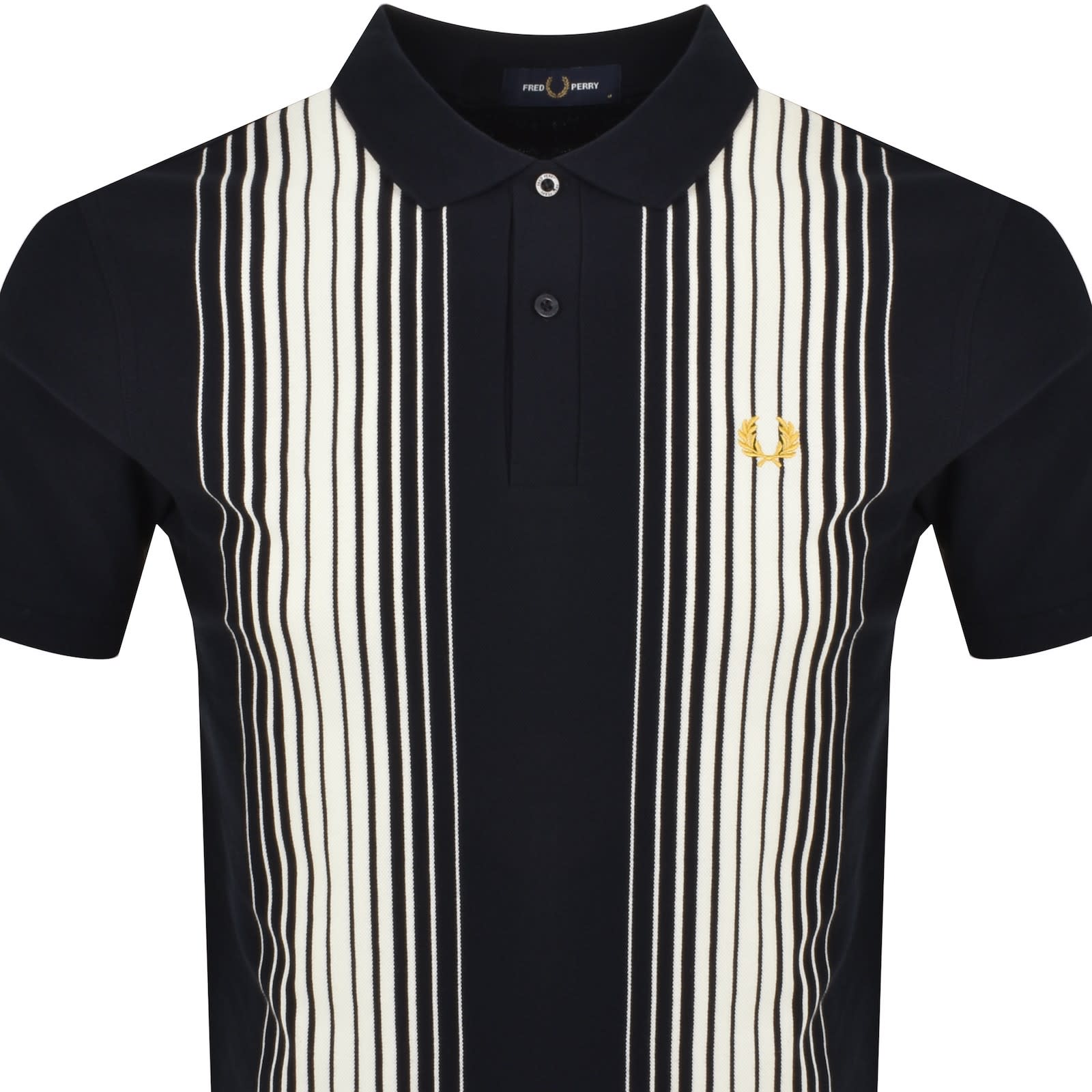 Fred perry striped polo shirt online