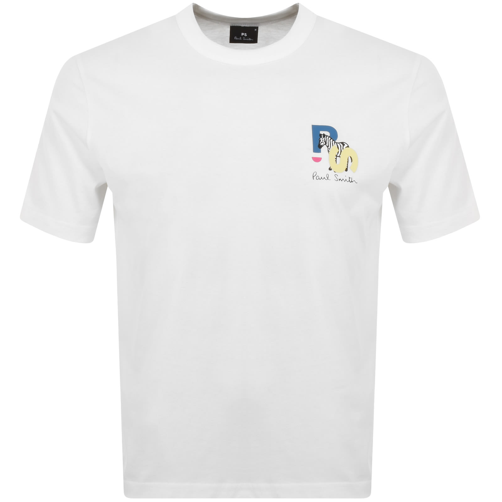 Paul Smith Zebra Logo T Shirt White Mainline Menswear