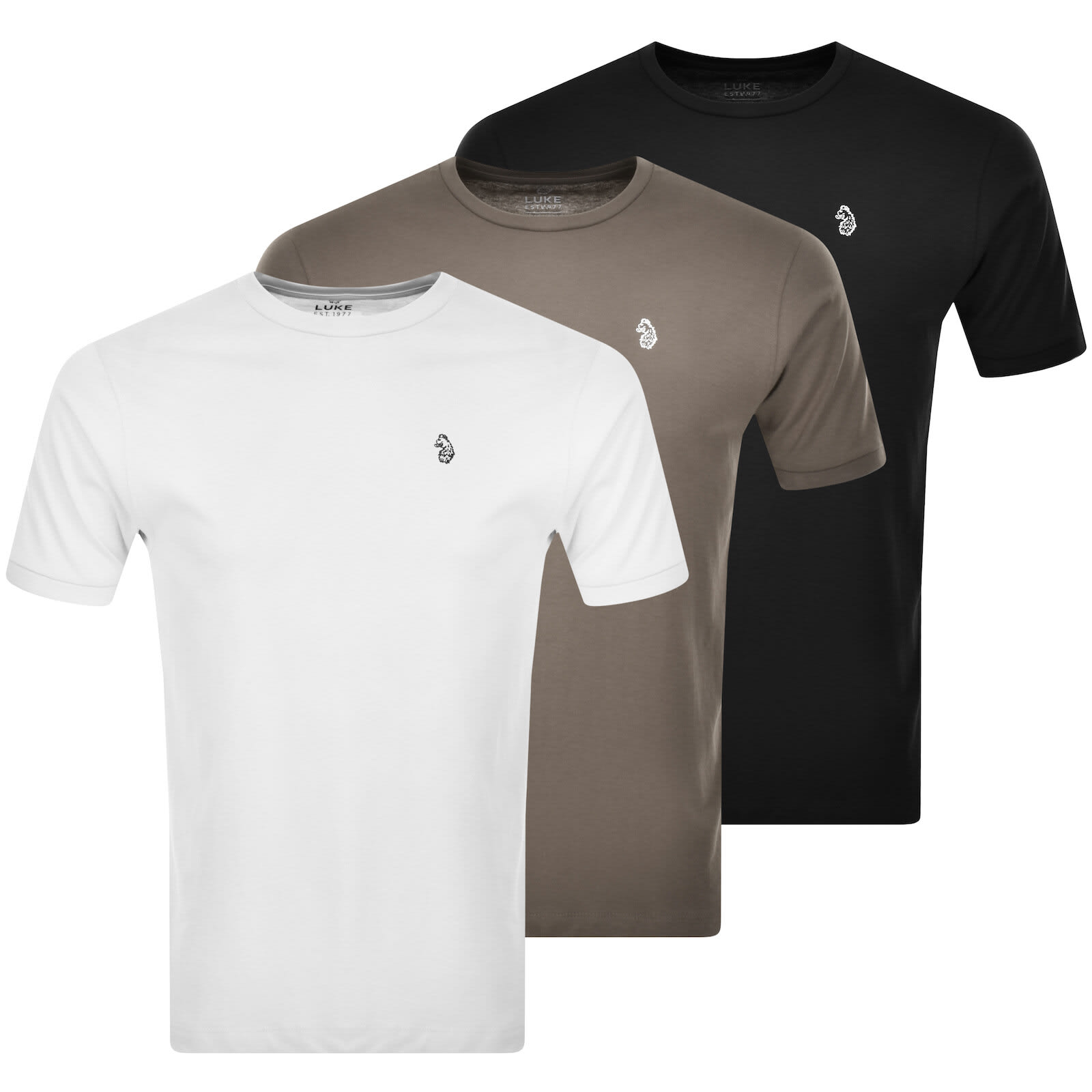 Luke 1977 Johnny 3 Pack T Shirt